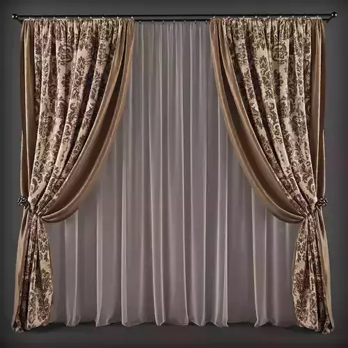 Curtain 3D model 148