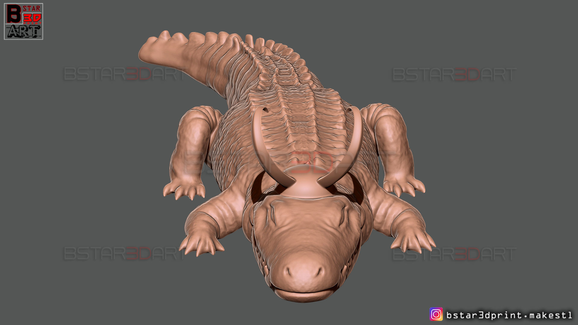 Alligator LoKi - LoKI TV series - Marvel Comics 3D print model_16