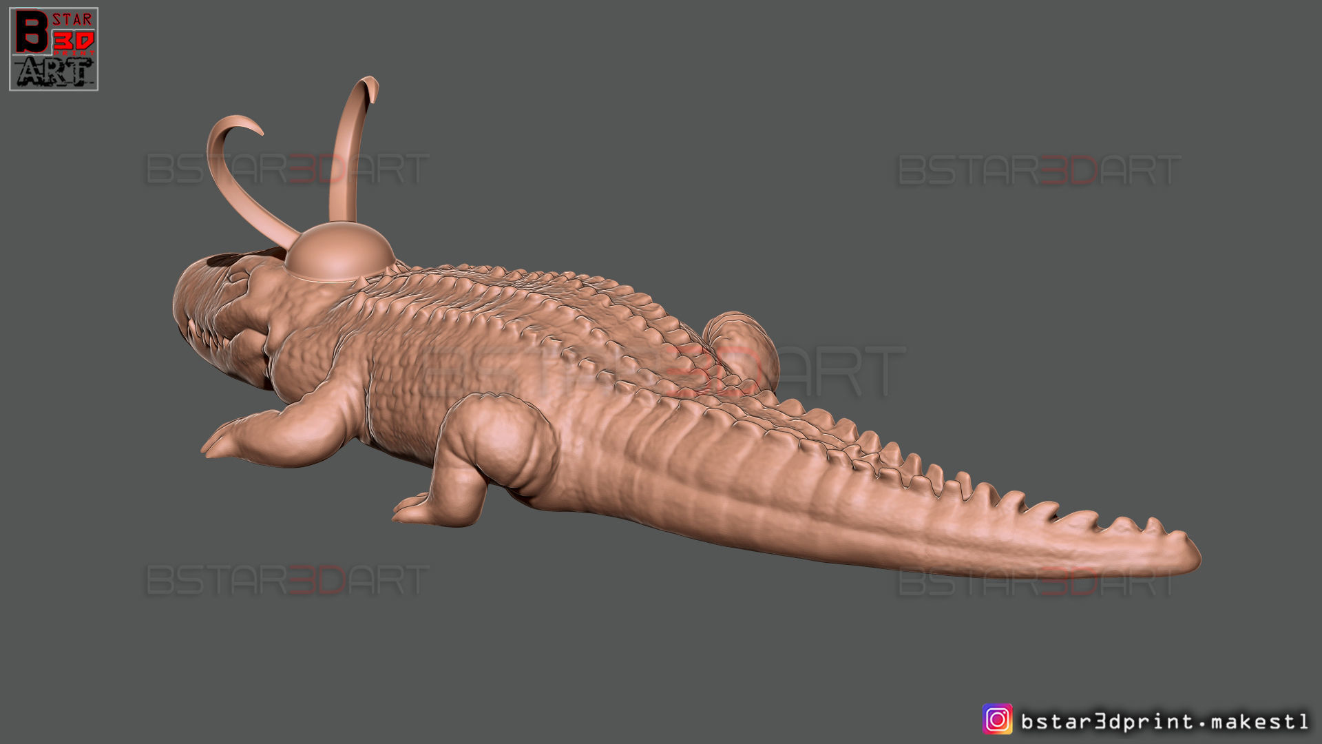 Alligator LoKi - LoKI TV series - Marvel Comics 3D print model_19