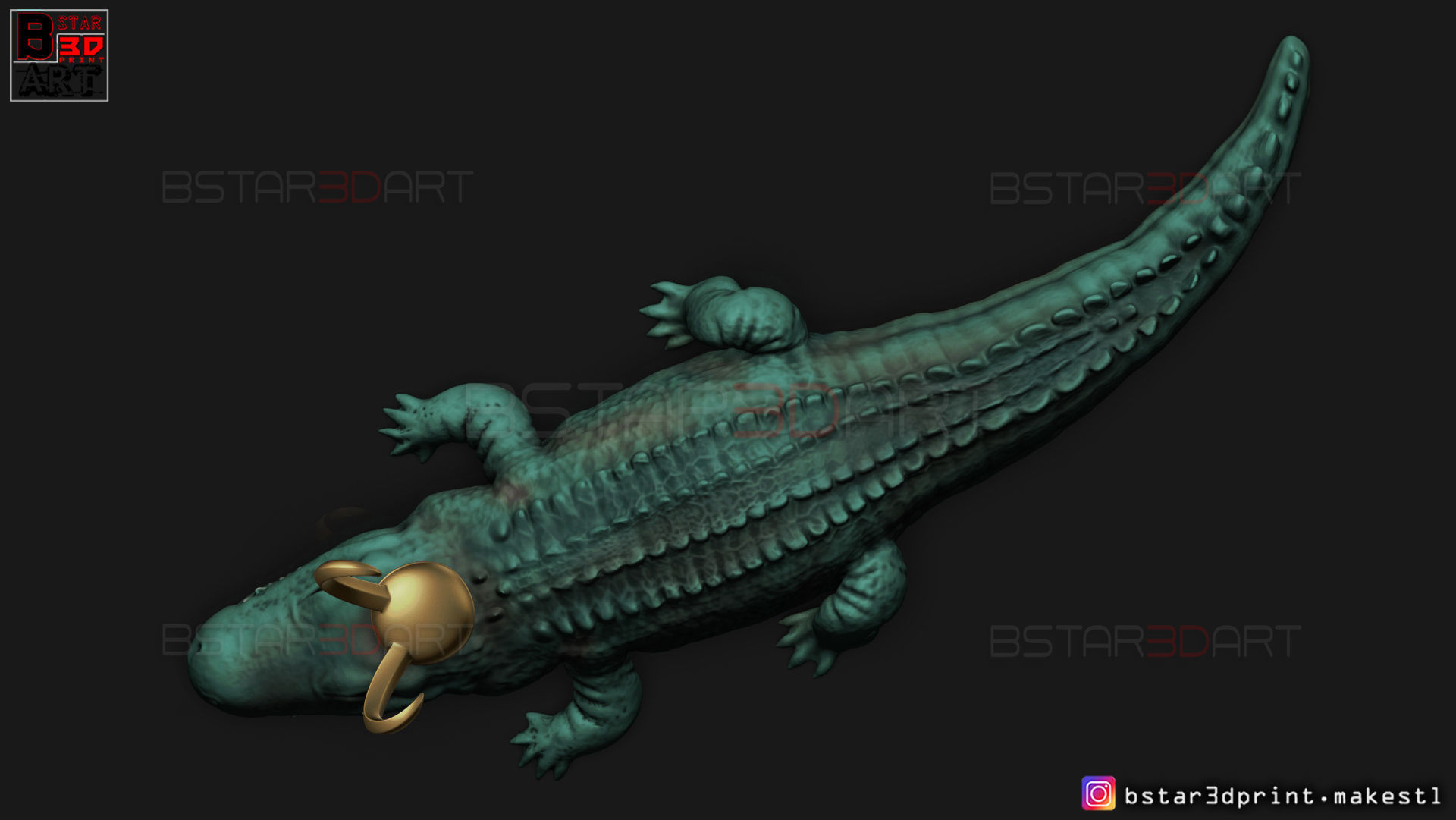 Alligator LoKi - LoKI TV series - Marvel Comics 3D print model_15