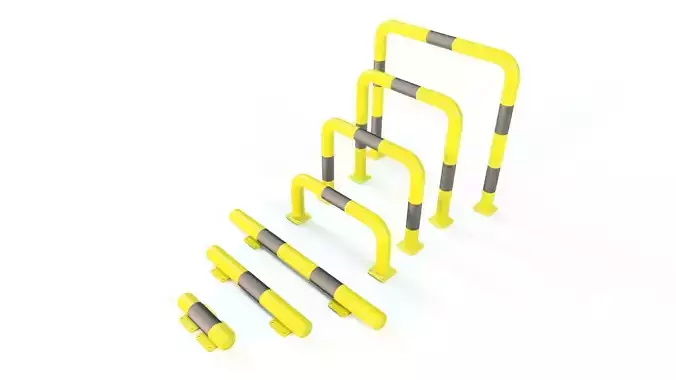 Industrial Steel Barrier