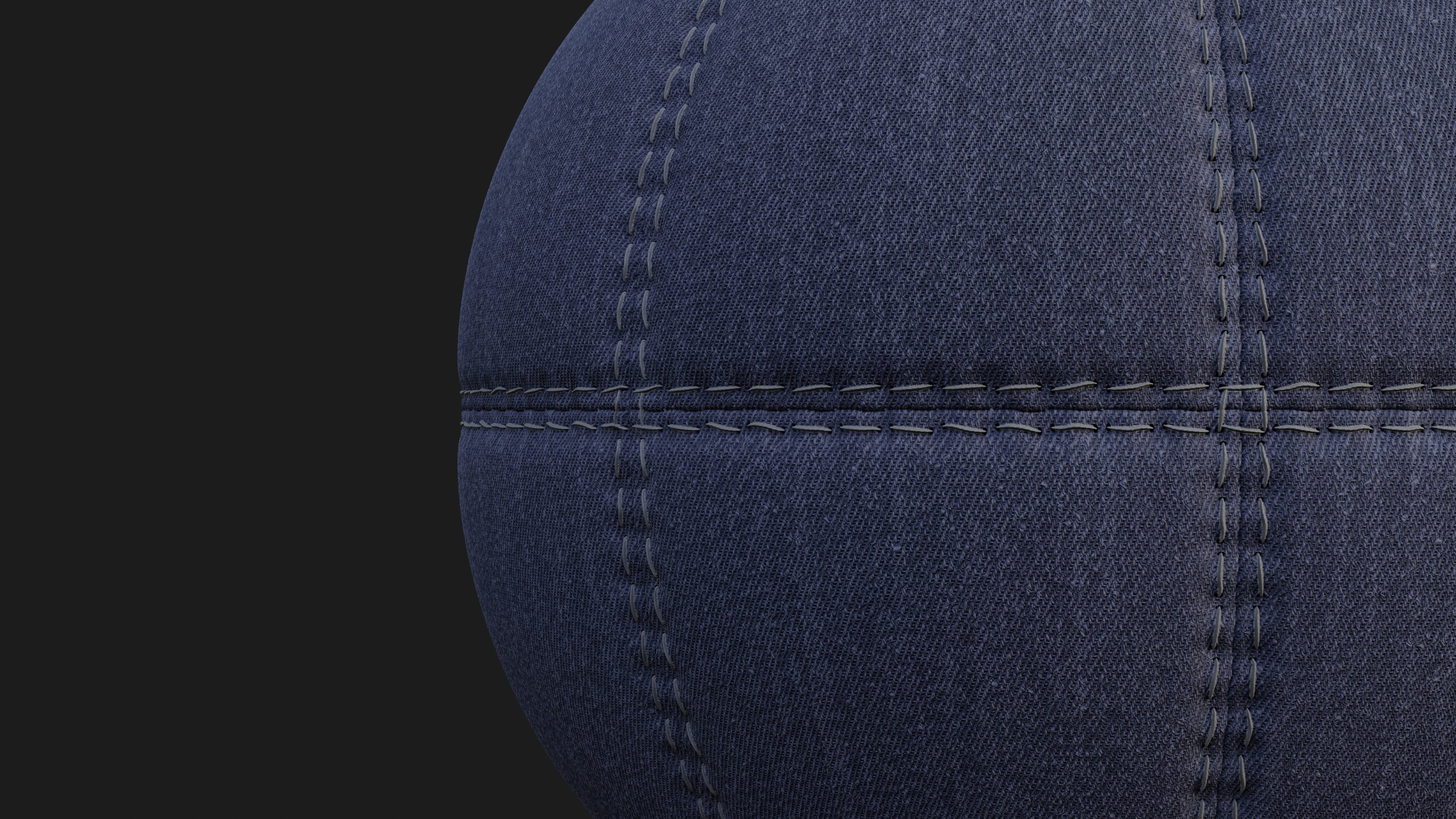 Fabric rugby ball Texture_2