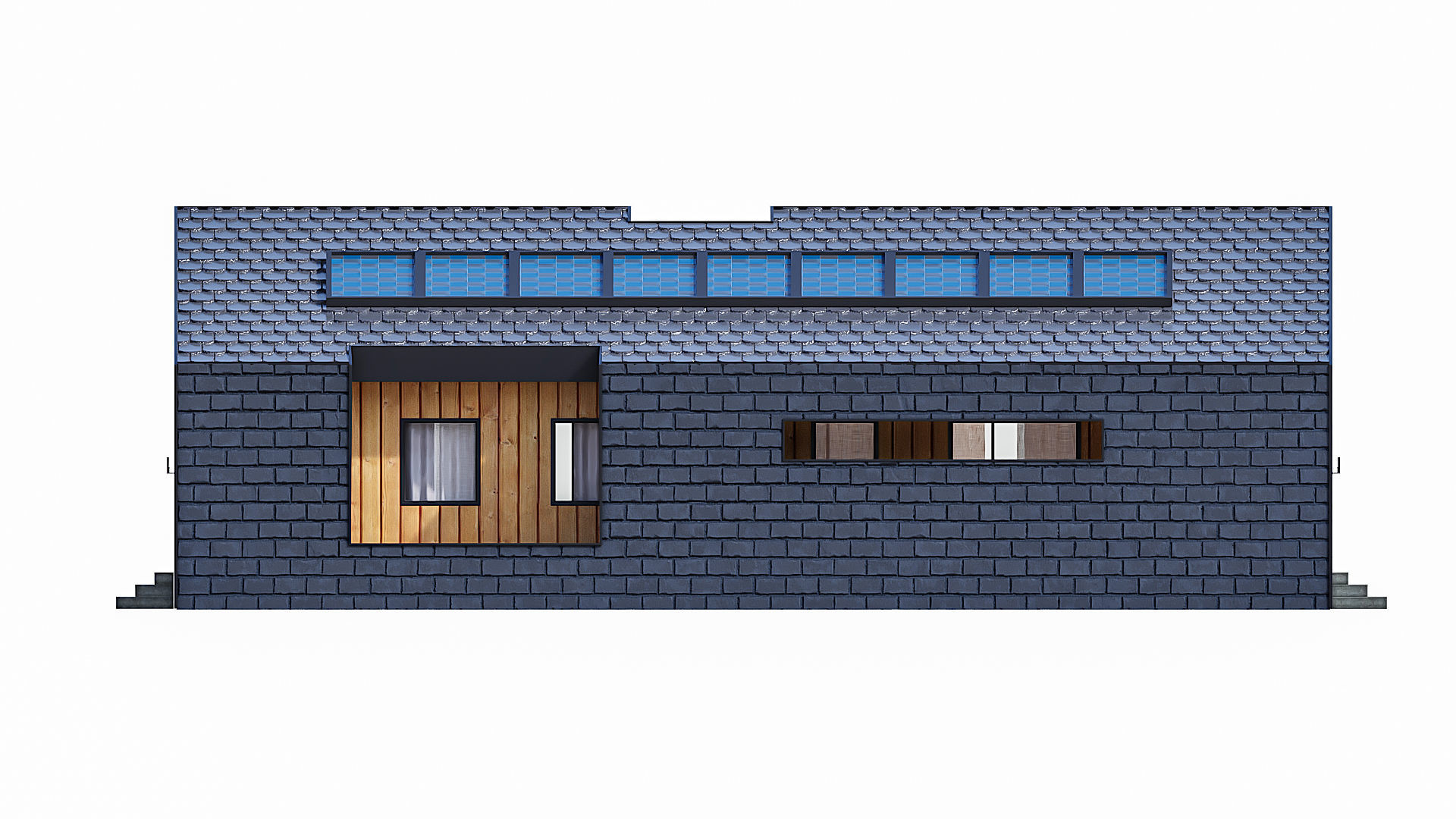 Modern Residential Building 19 3D model_13