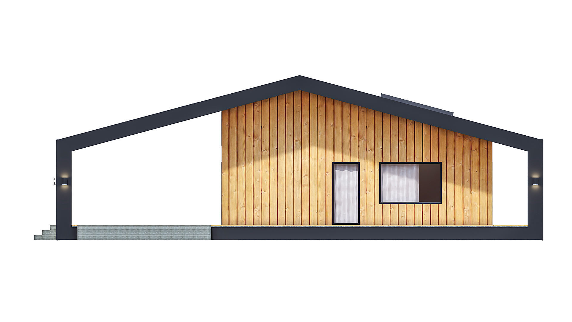 Modern Residential Building 19 3D model_6