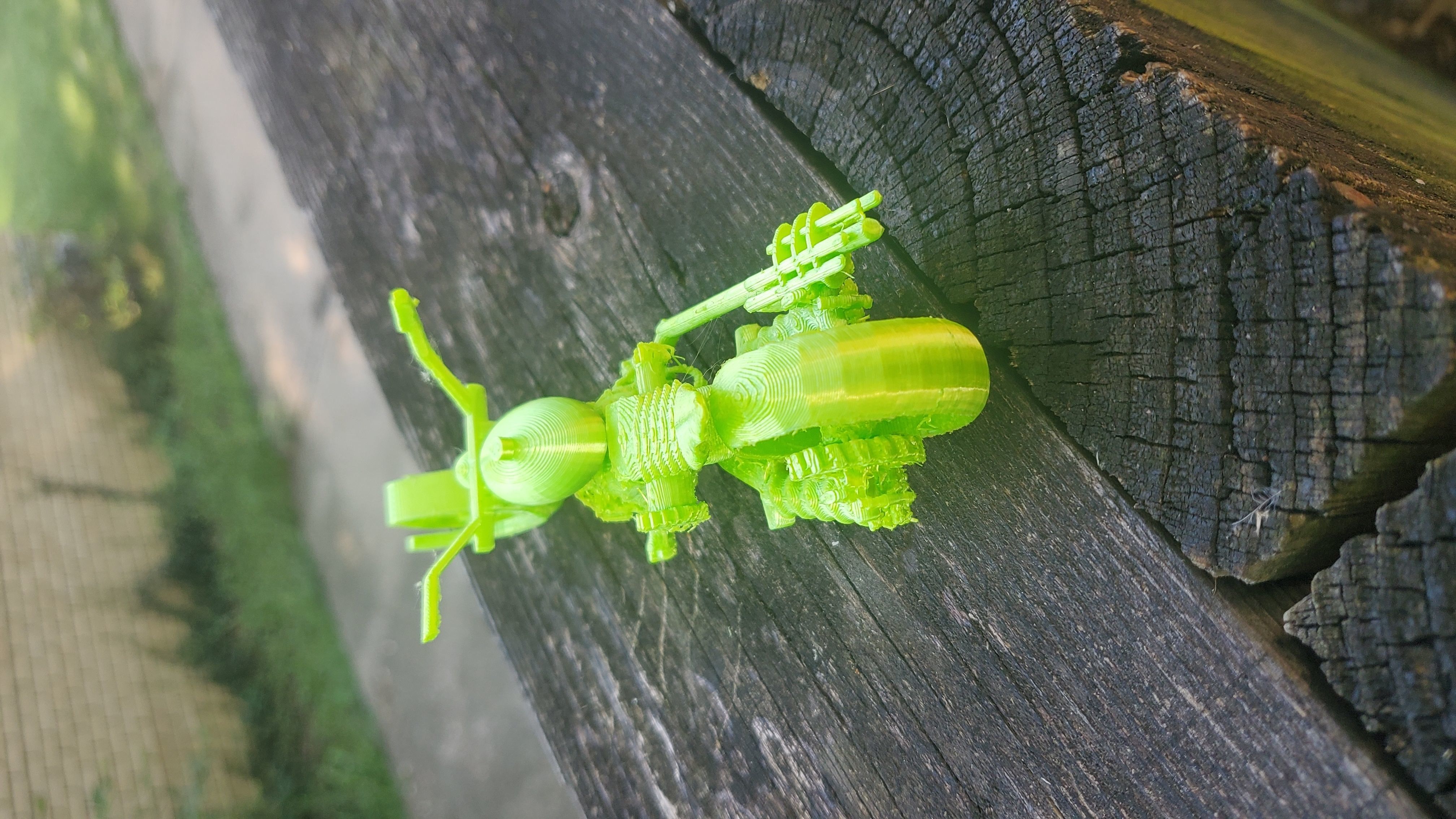 rat lowrider chopper 3D print model_12