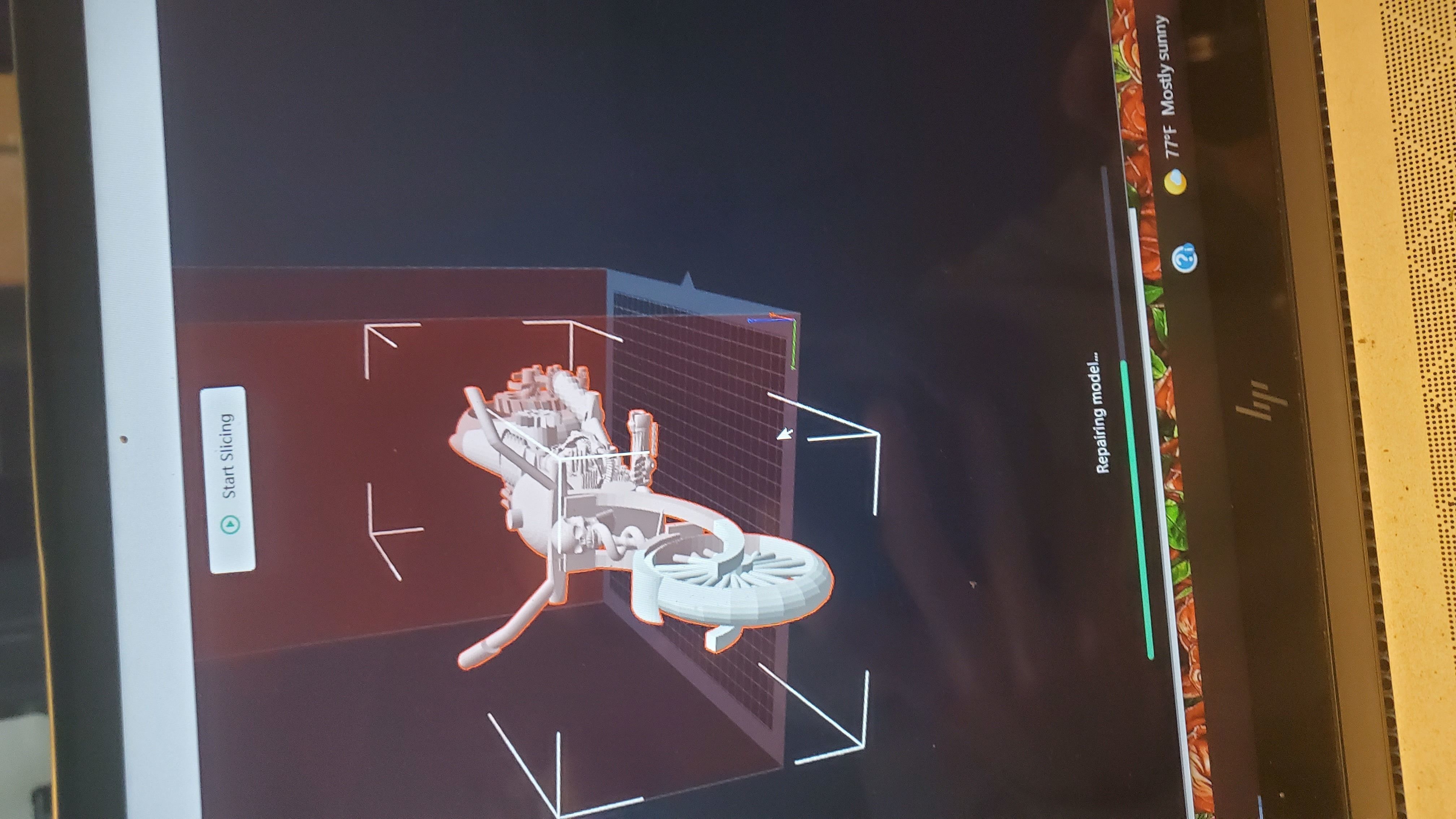 rat lowrider chopper 3D print model_2