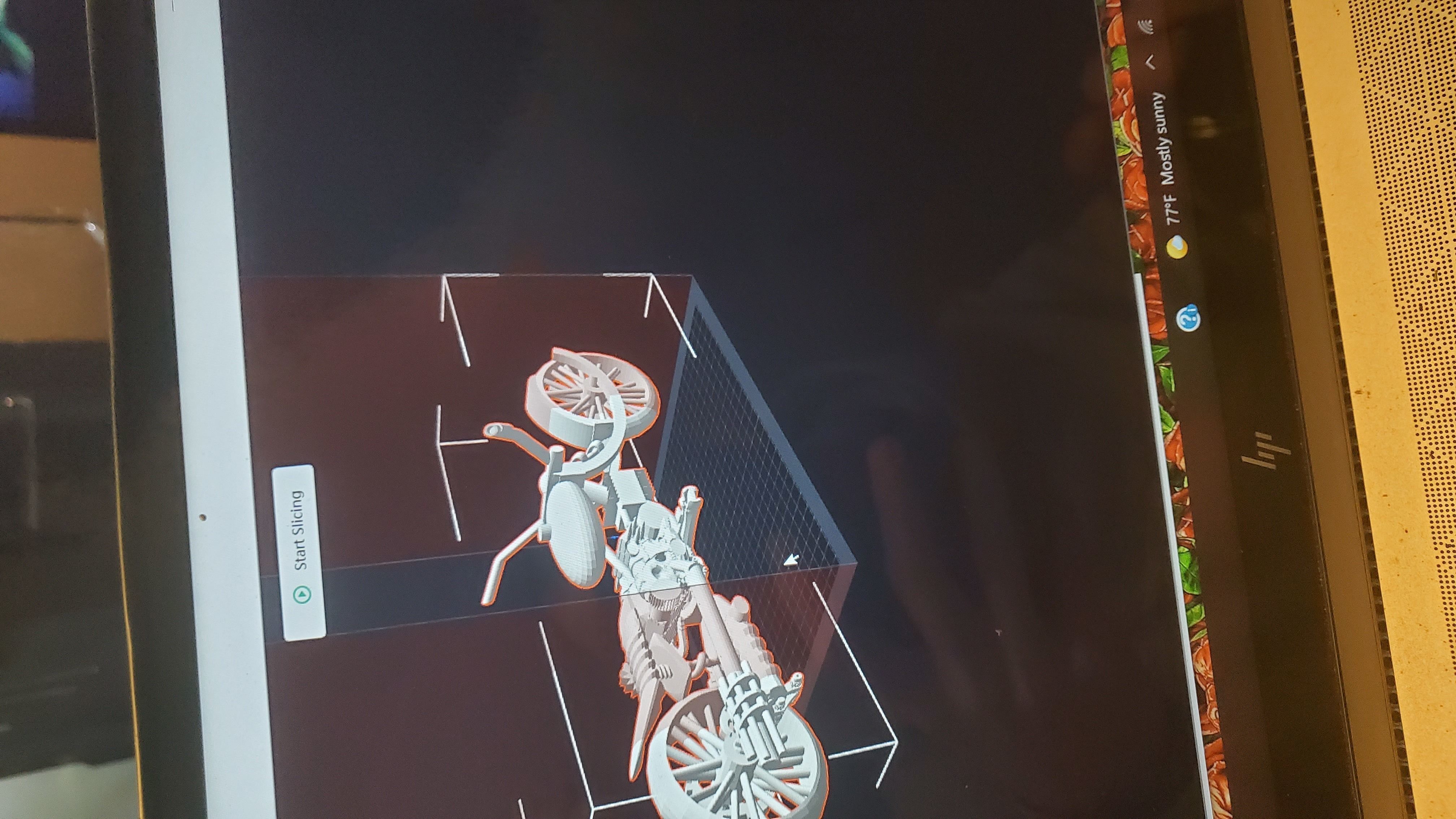 rat lowrider chopper 3D print model_4