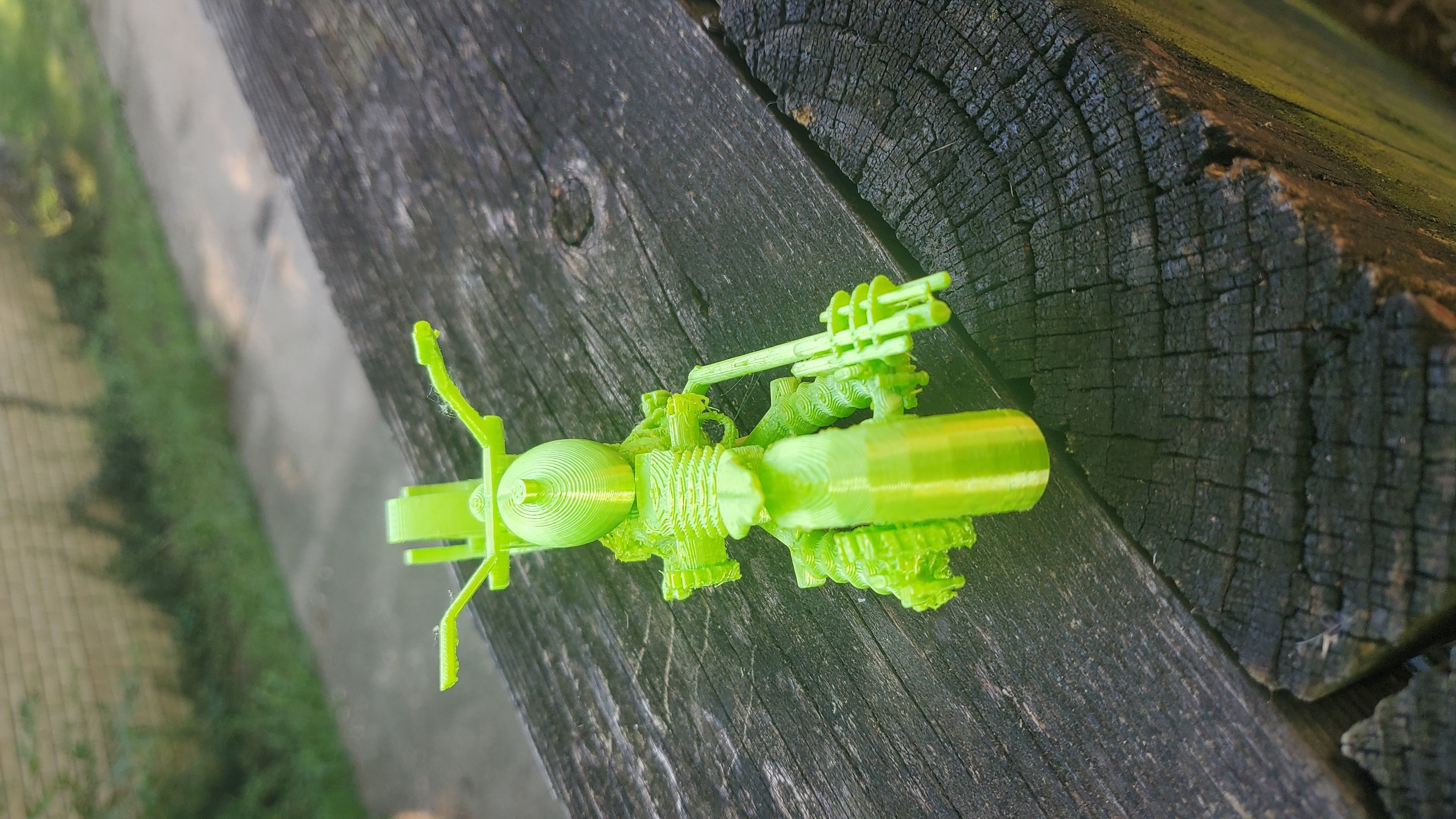 rat lowrider chopper 3D print model_13