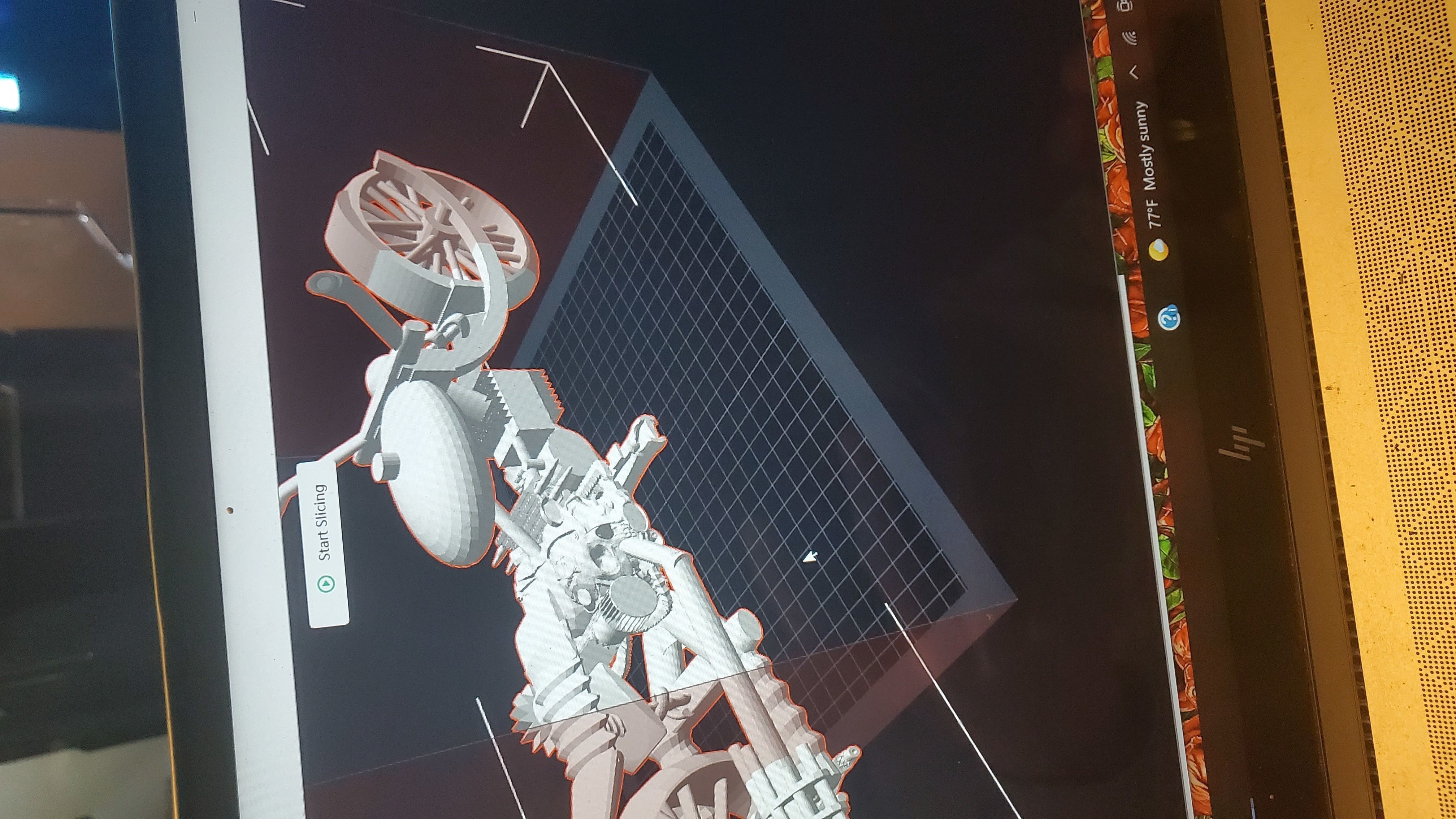 rat lowrider chopper 3D print model_5