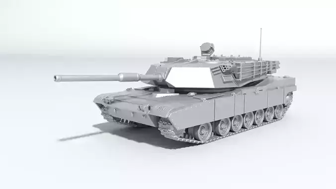 Tank ABRAMS for 3Dprint