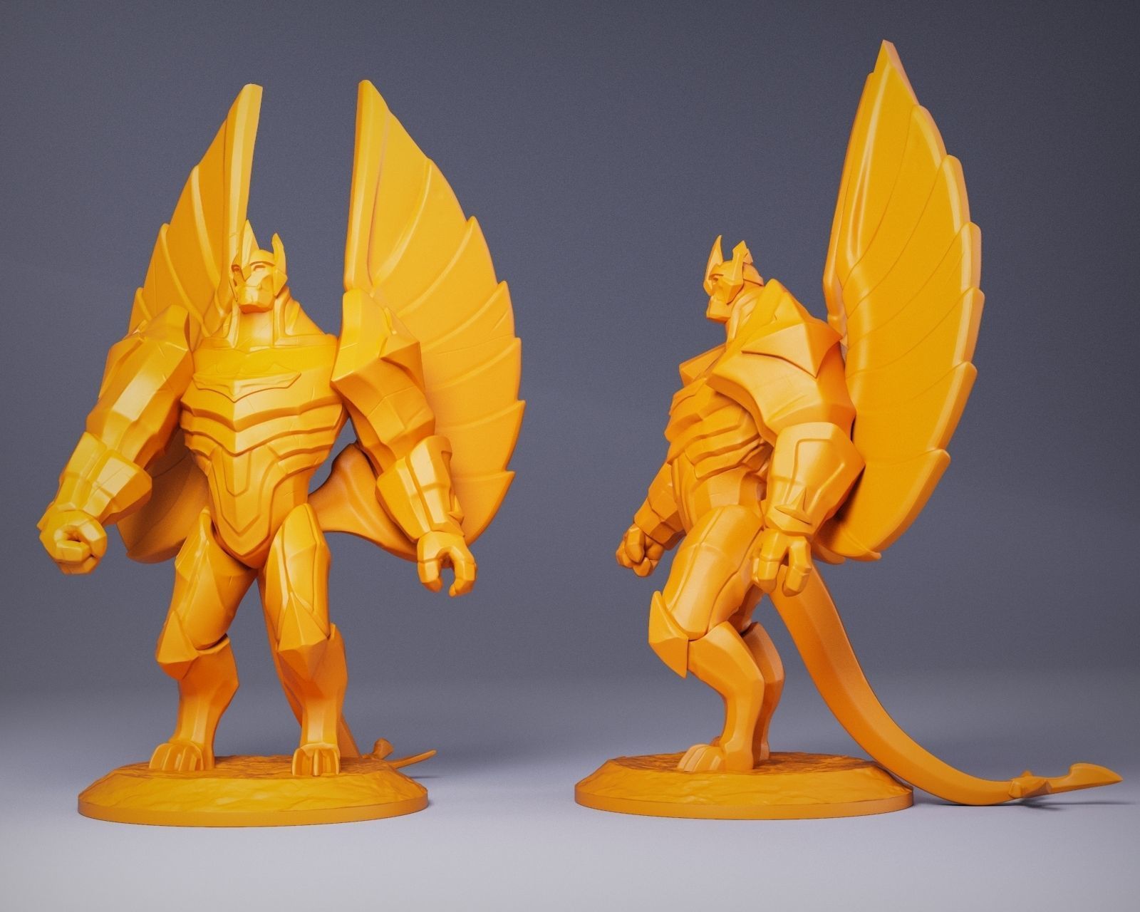 Galio League of Legends 3D print model_1