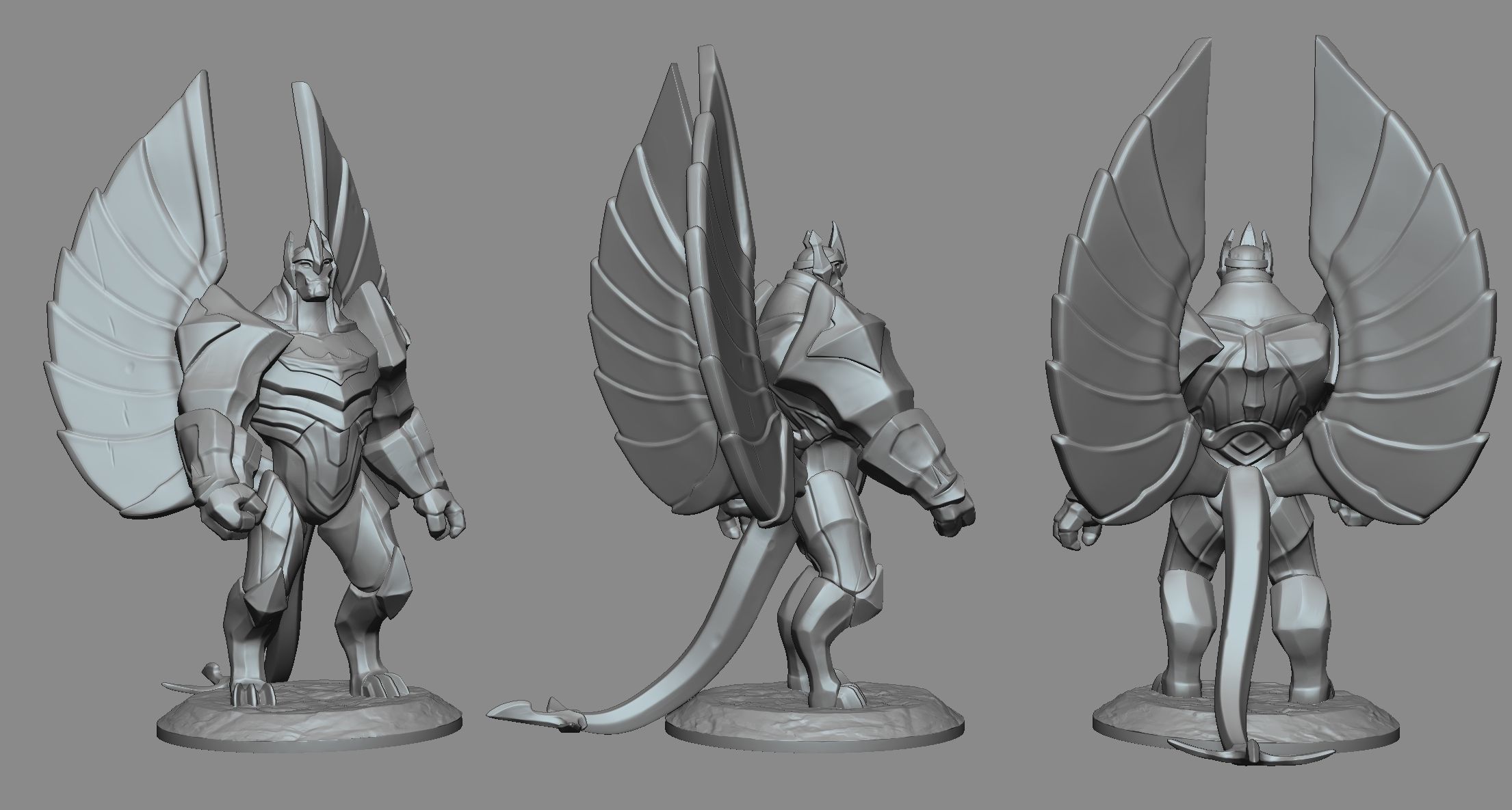 Galio League of Legends 3D print model_5