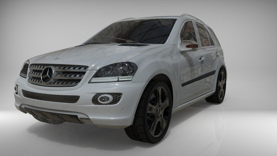MercedesML byGus Free 3D model_4