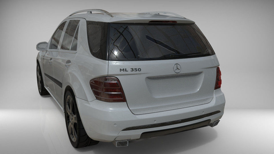 MercedesML byGus Free 3D model_5