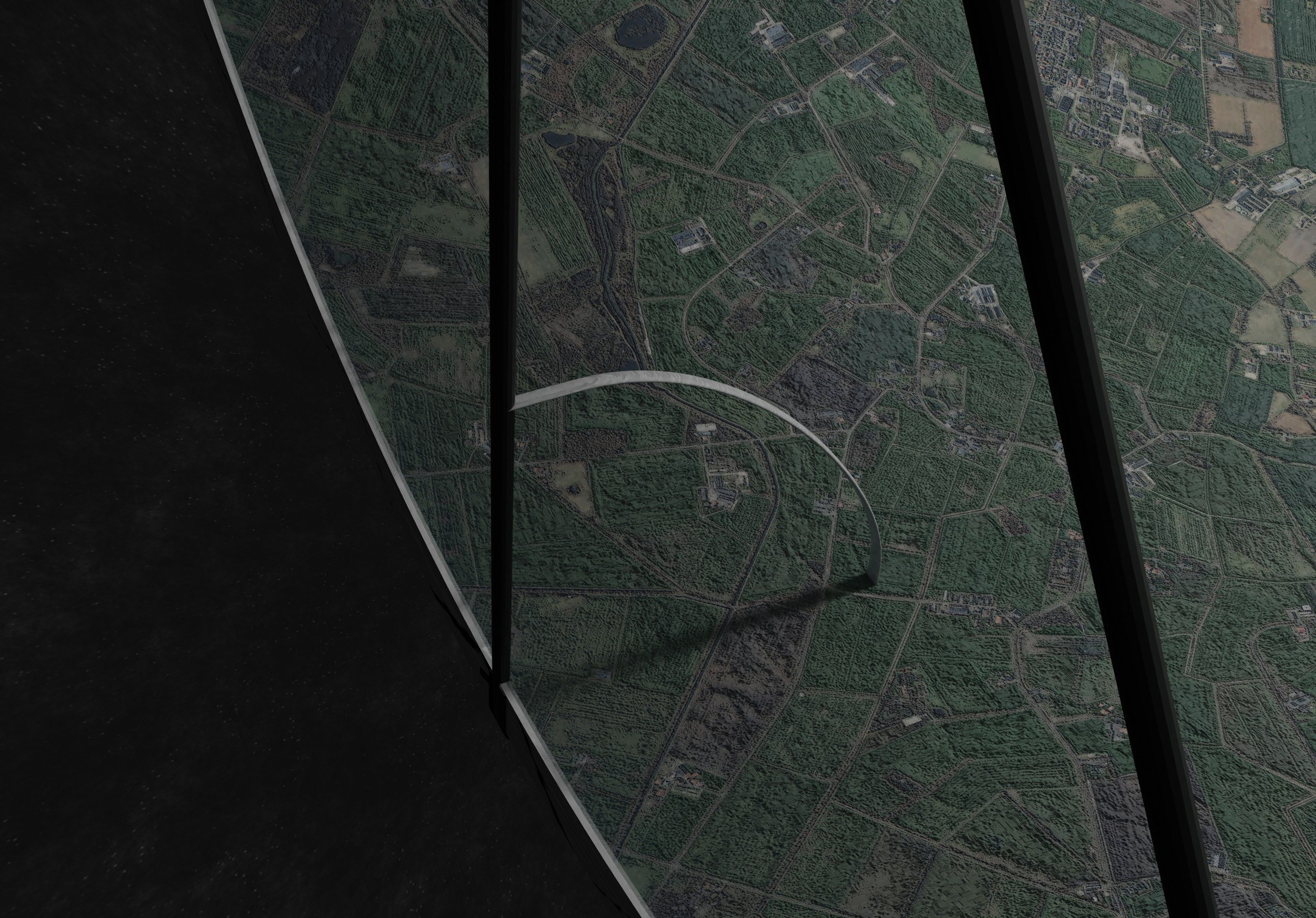 O Neill cylinder 1  Low-poly 3D model_6