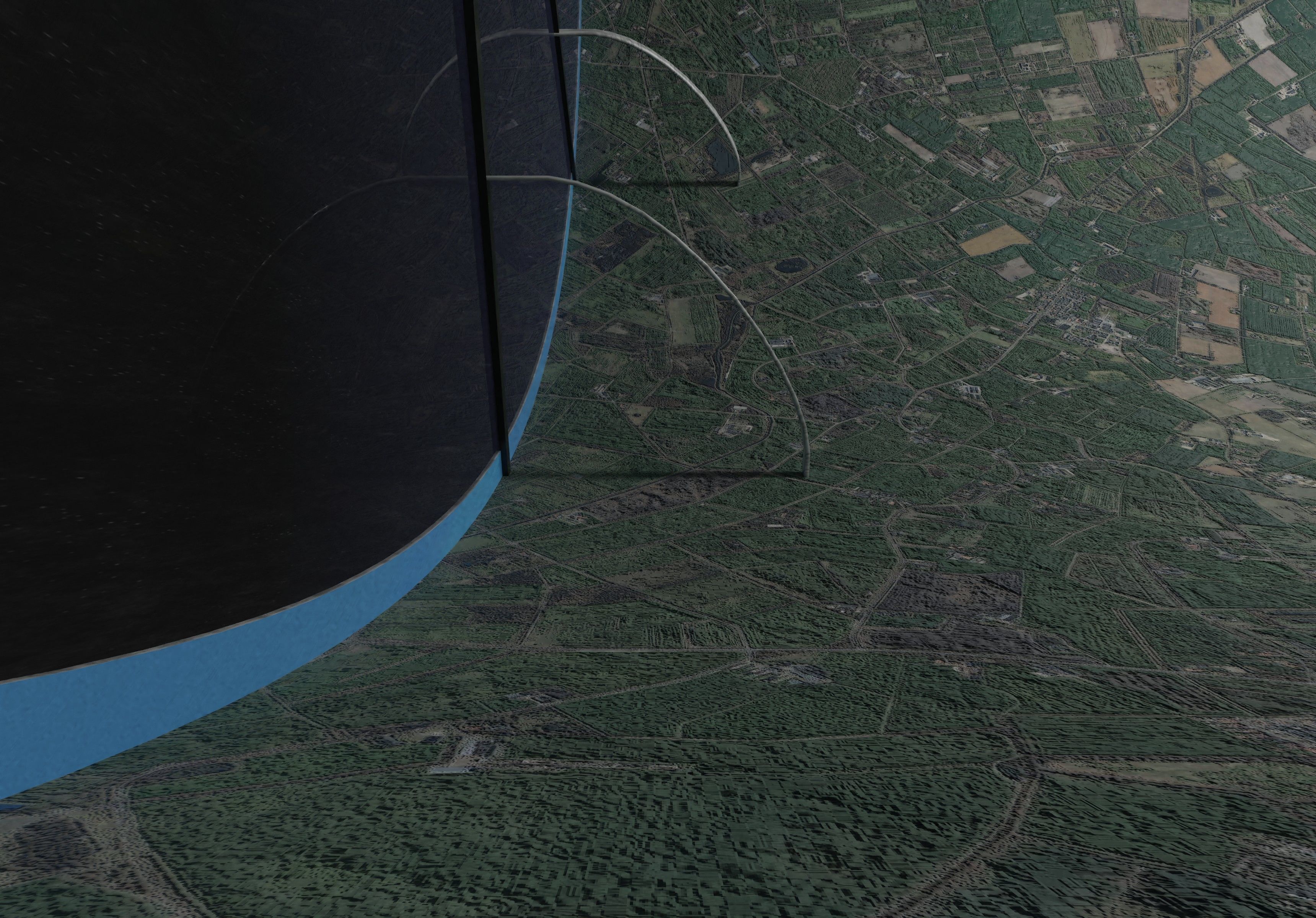 O Neill cylinder 1  Low-poly 3D model_12