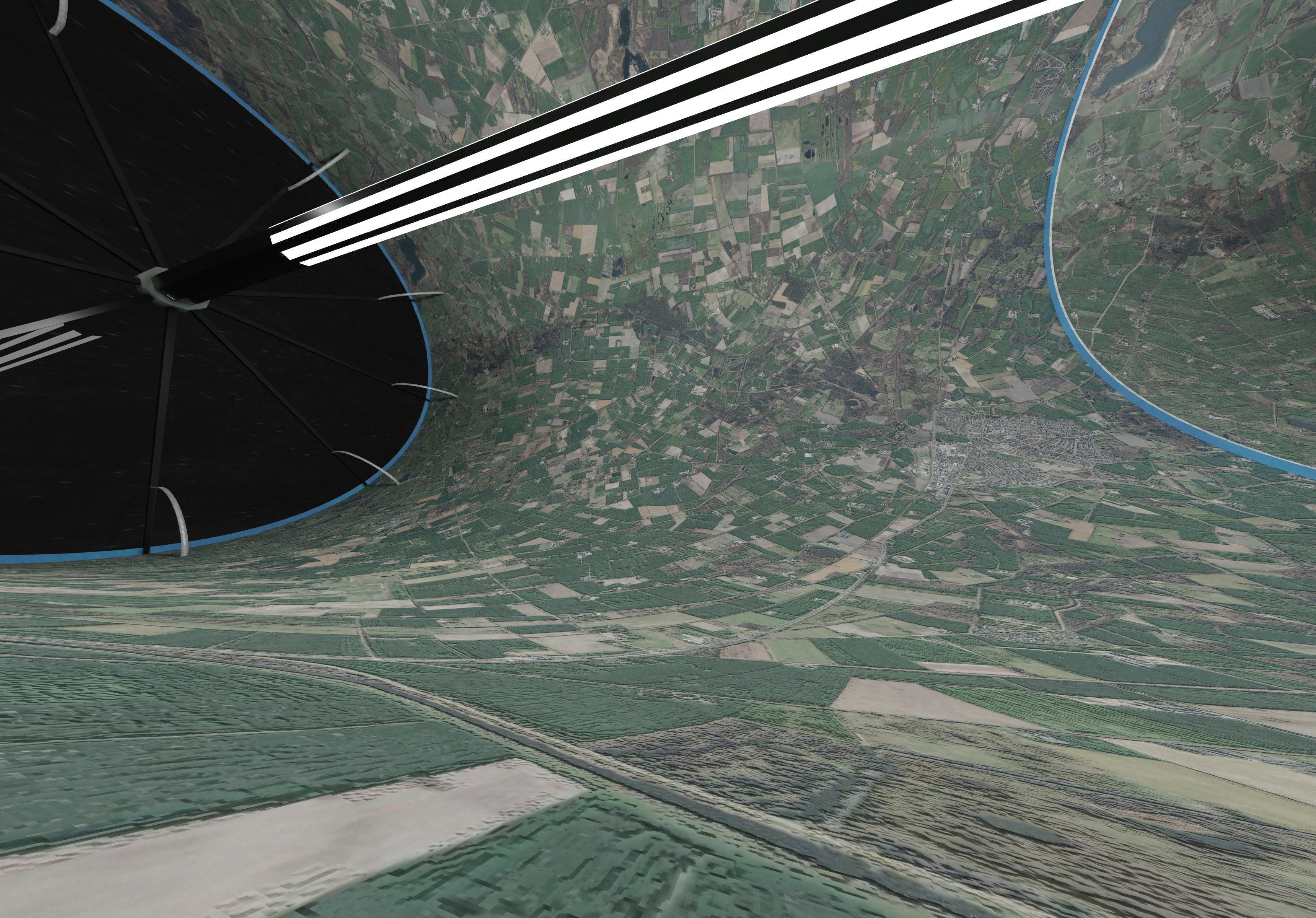 O Neill cylinder 1  Low-poly 3D model_19