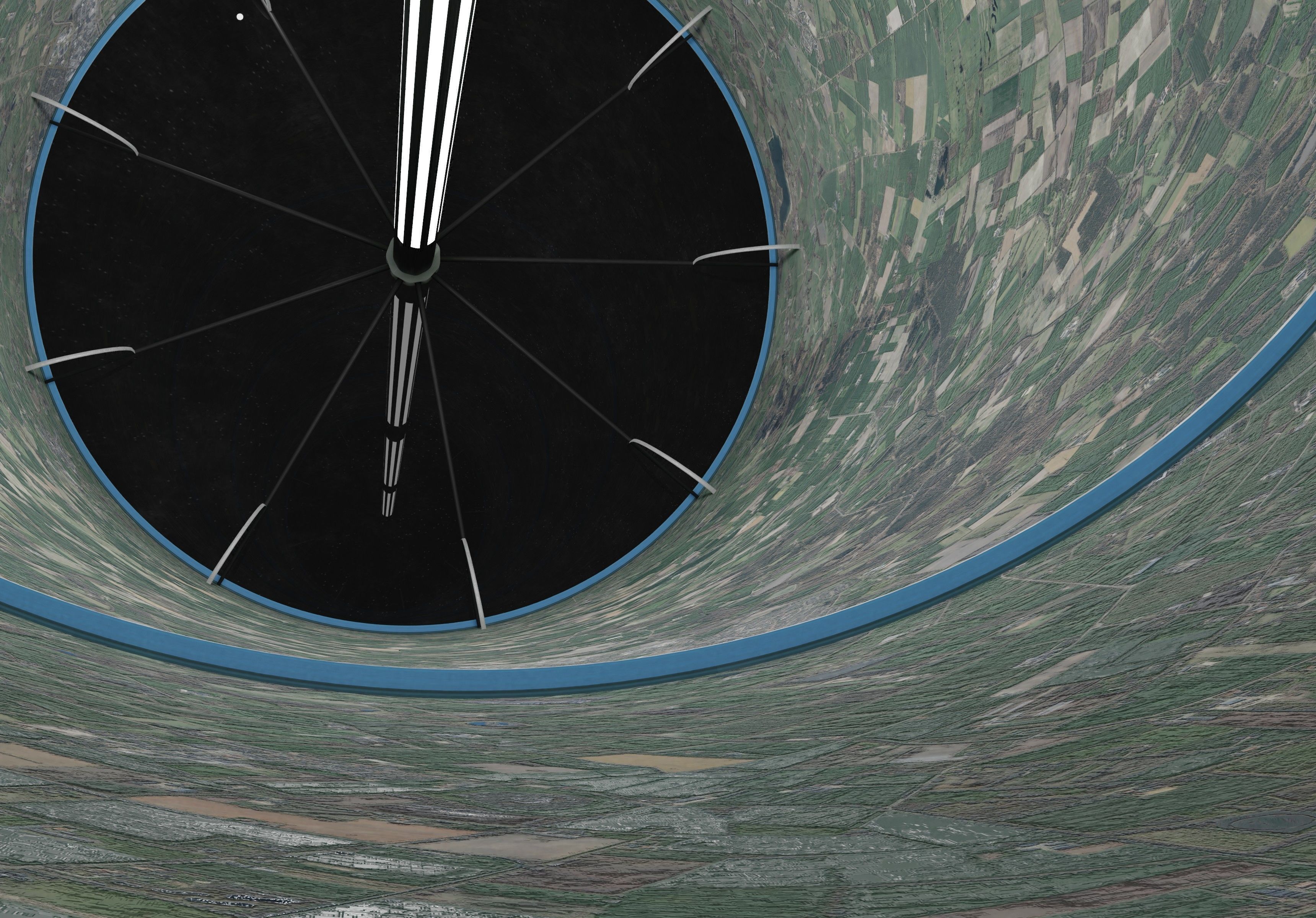 O Neill cylinder 1  Low-poly 3D model_22