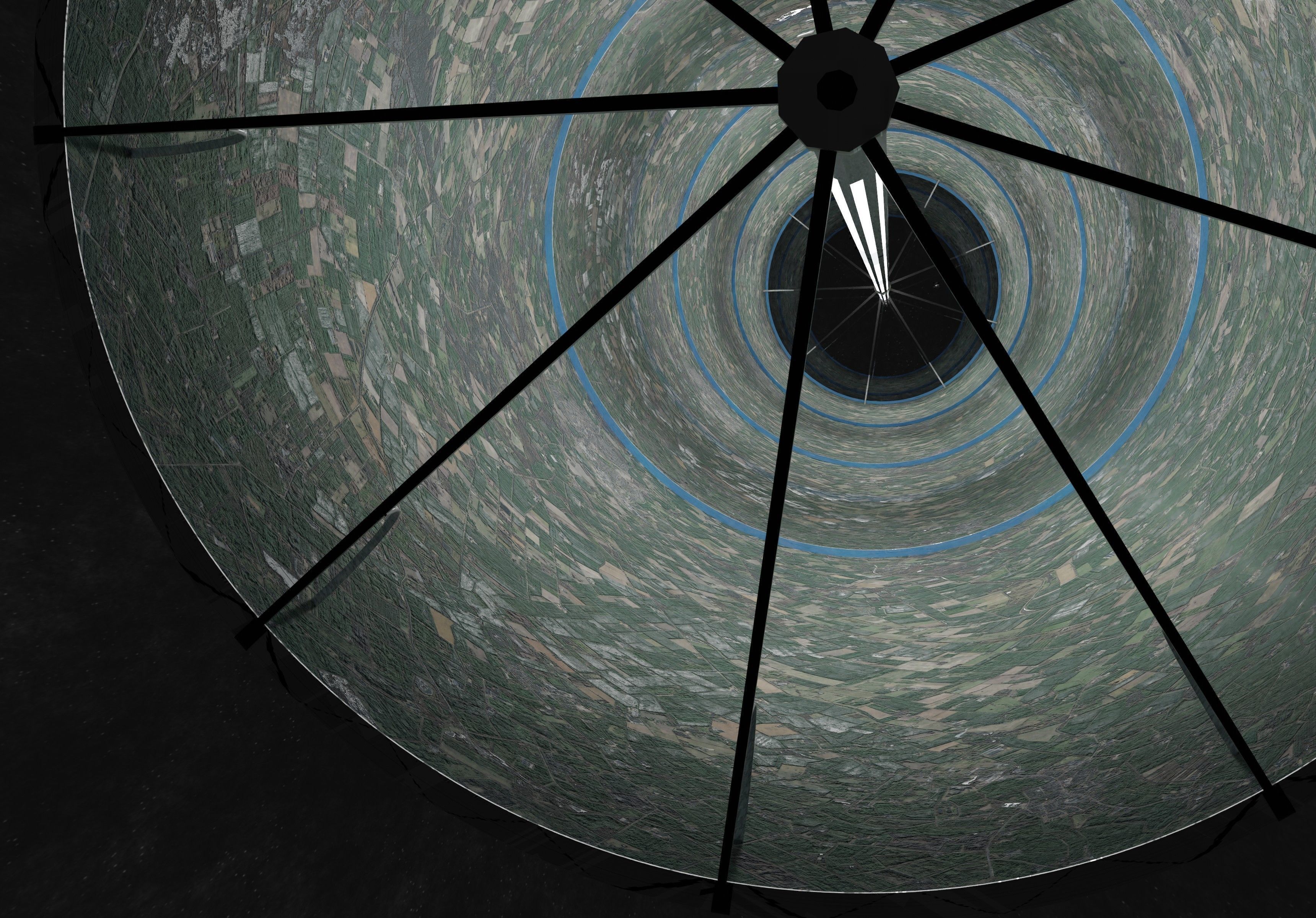 O Neill cylinder 1  Low-poly 3D model_17