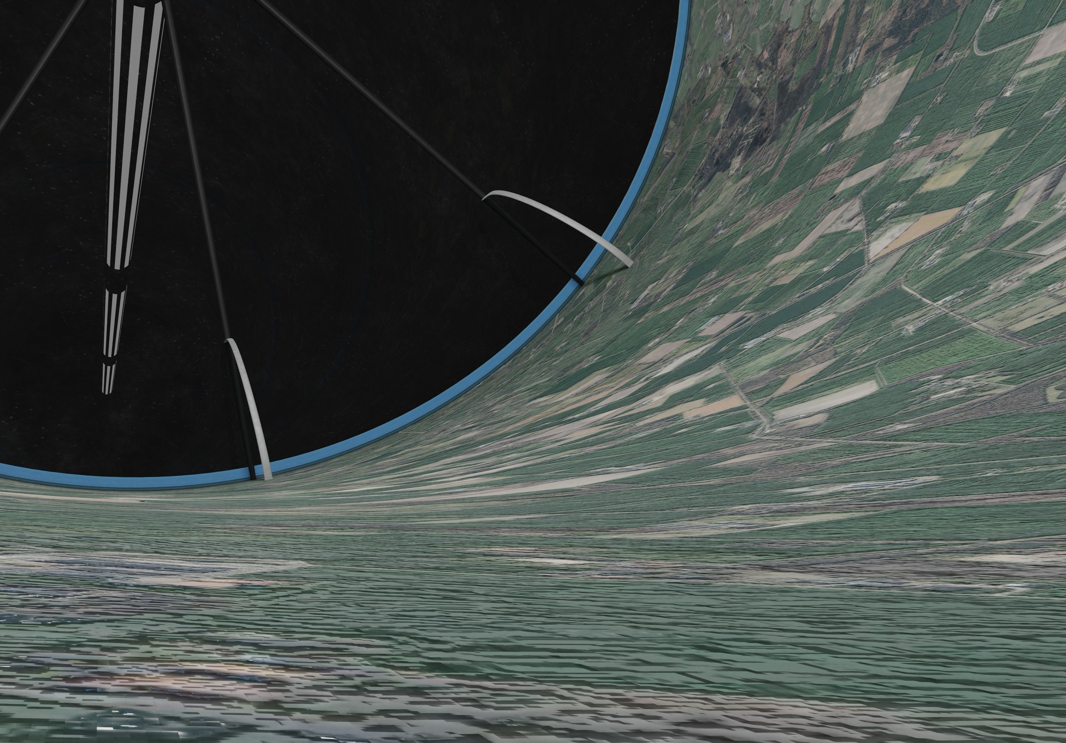 O Neill cylinder 1  Low-poly 3D model_21