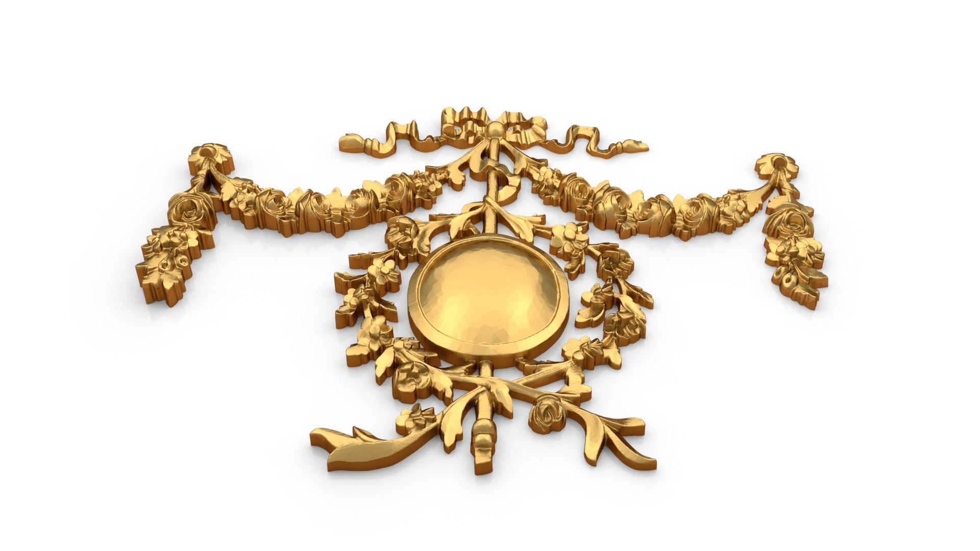 Classic decor ornament 52 3D print model_3