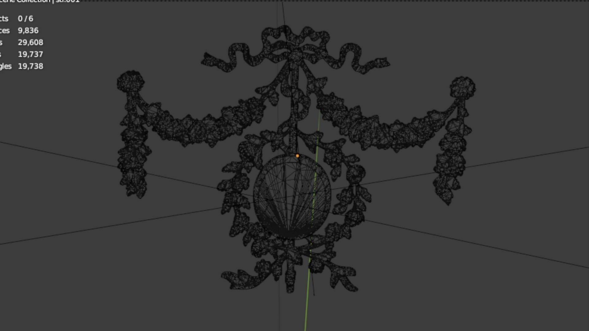 Classic decor ornament 52 3D print model_5