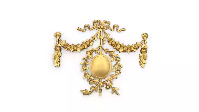 Classic decor ornament 52 3D print model