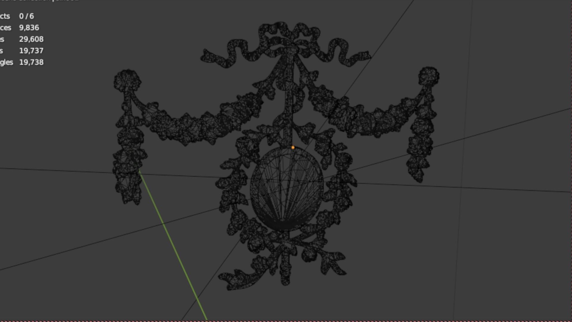 Classic decor ornament 52 3D print model_6