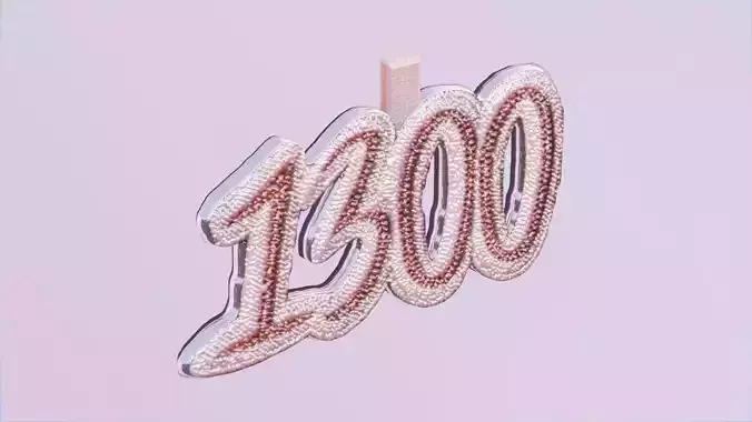 1300 Polo G Chain Medallion Low-poly 3D model