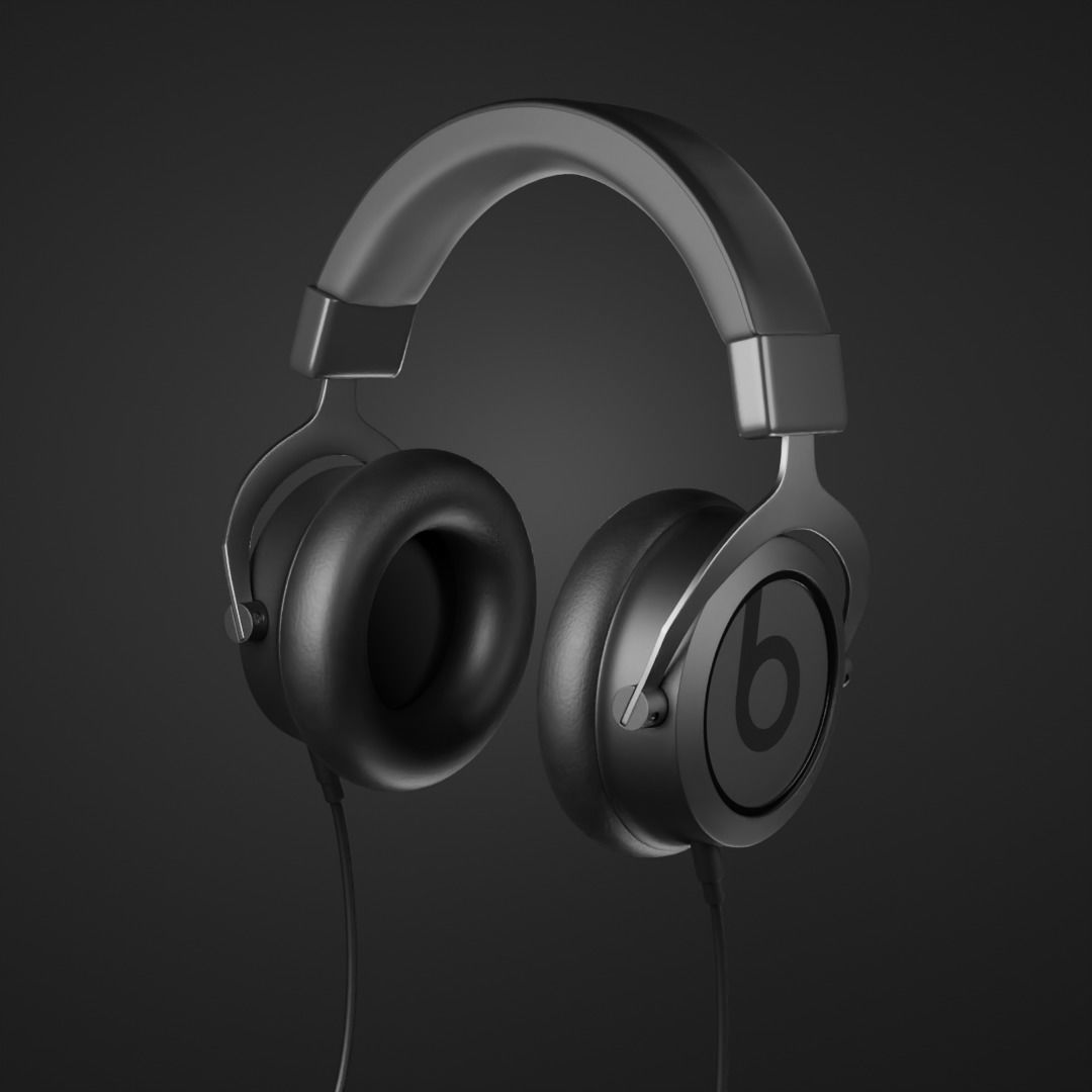 Beats Headphone 3D model_1