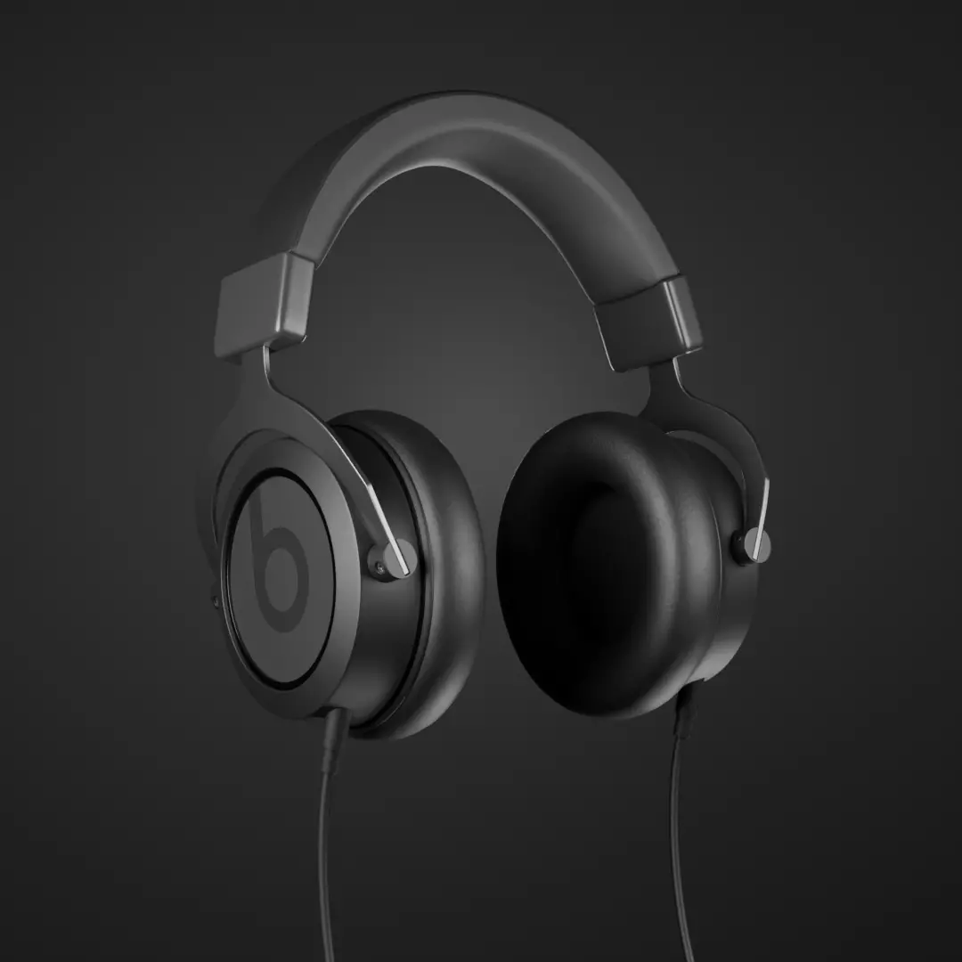 Beats Headphone 3D model_0