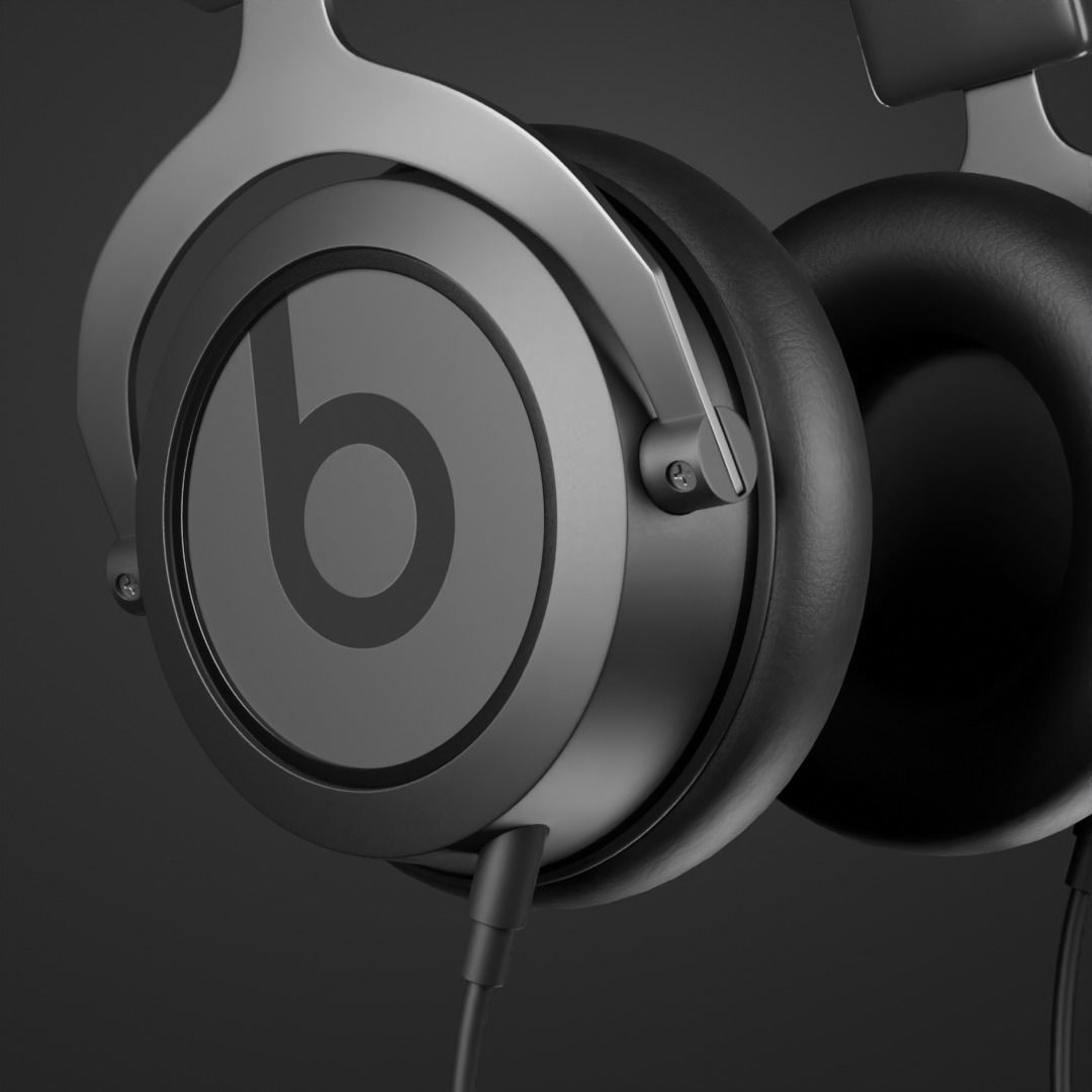 Beats Headphone 3D model_2