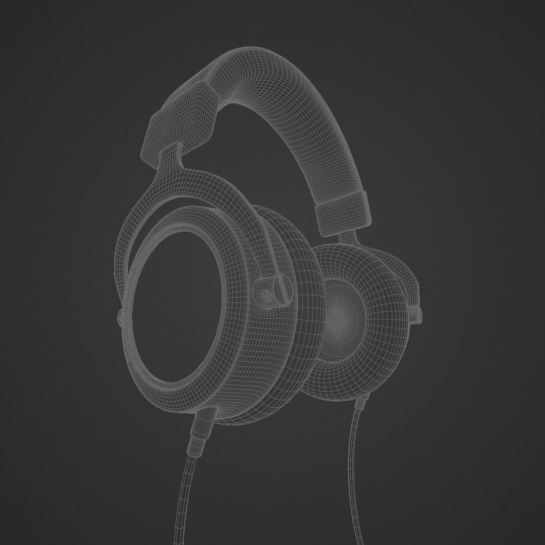 Beats Headphone 3D model_11