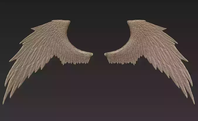 Wings 3 Zbrush Sculpt