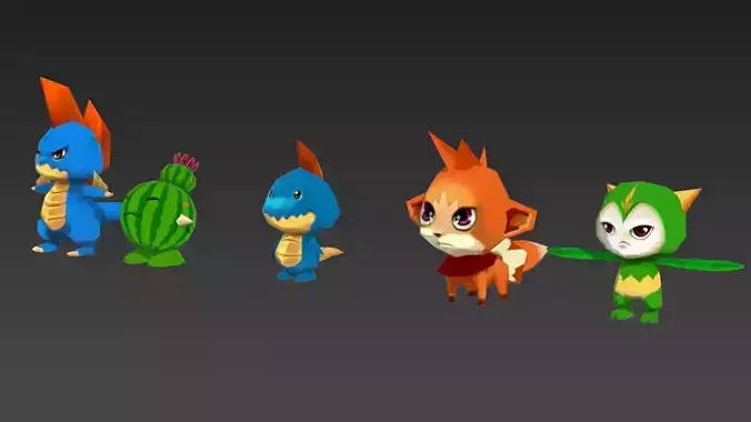 Character Monster MM