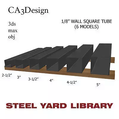 1 8in Wall Square Tube