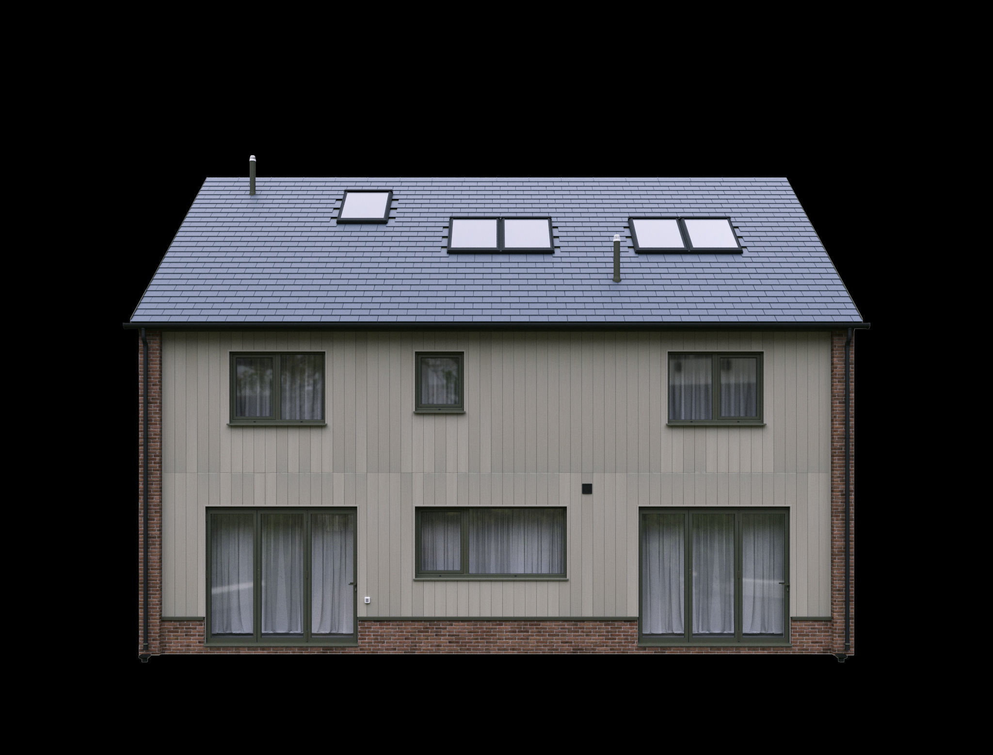 HOUSE PLOT-C3 - octane 3D model_4