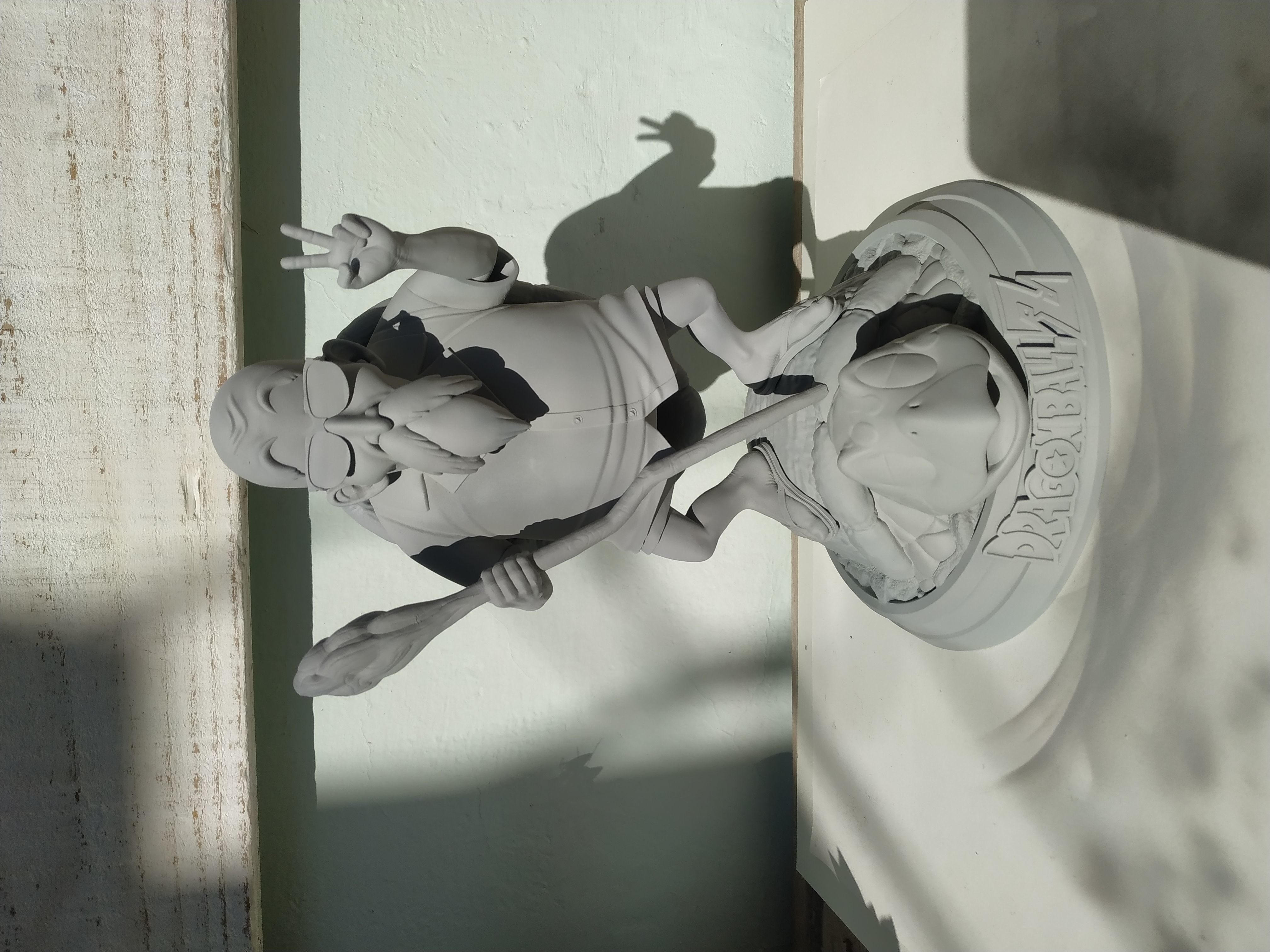 Dragonball Master Roshi Full diorama 3D print model_15