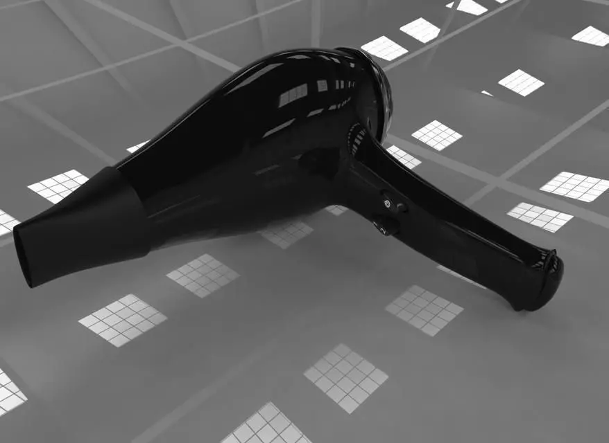 Hairdryer hair dryer Free 3D model