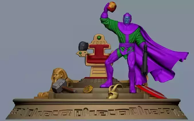 Kang The Conqueror - Immortus - Victory Diorama