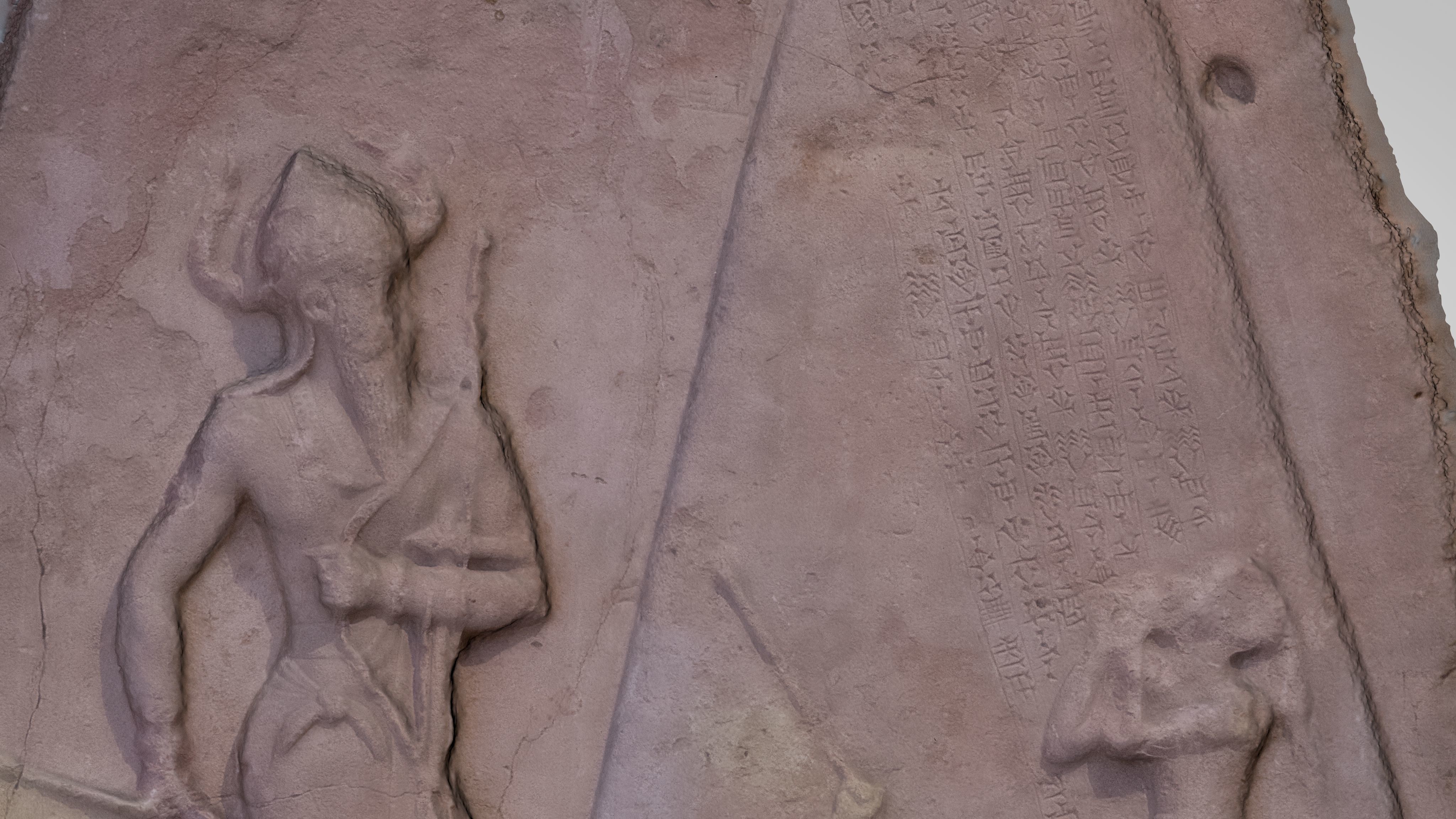 Assyrian - The Victory Stele of King Naram-Sin 3D model_17