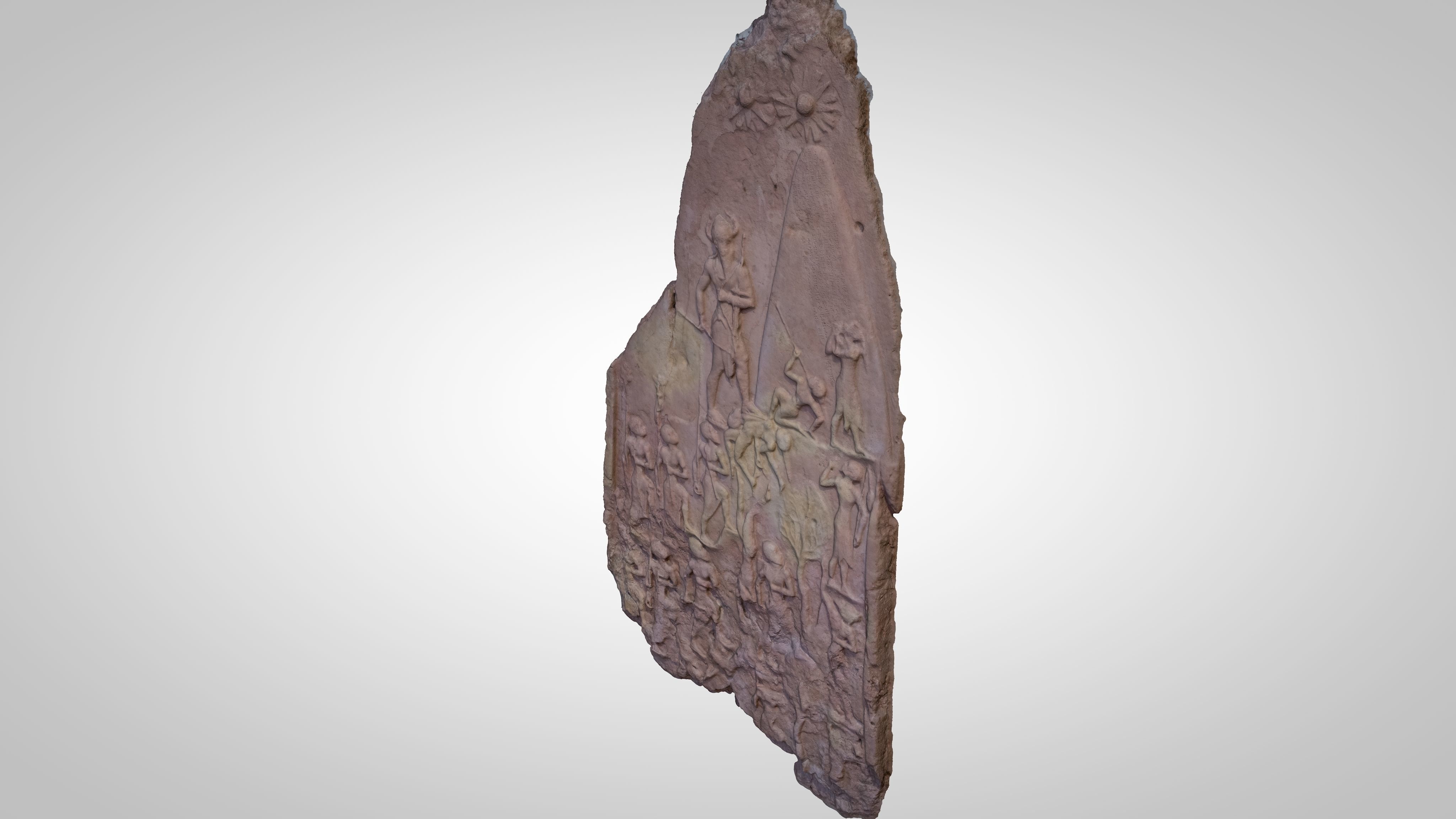 Assyrian - The Victory Stele of King Naram-Sin 3D model_25