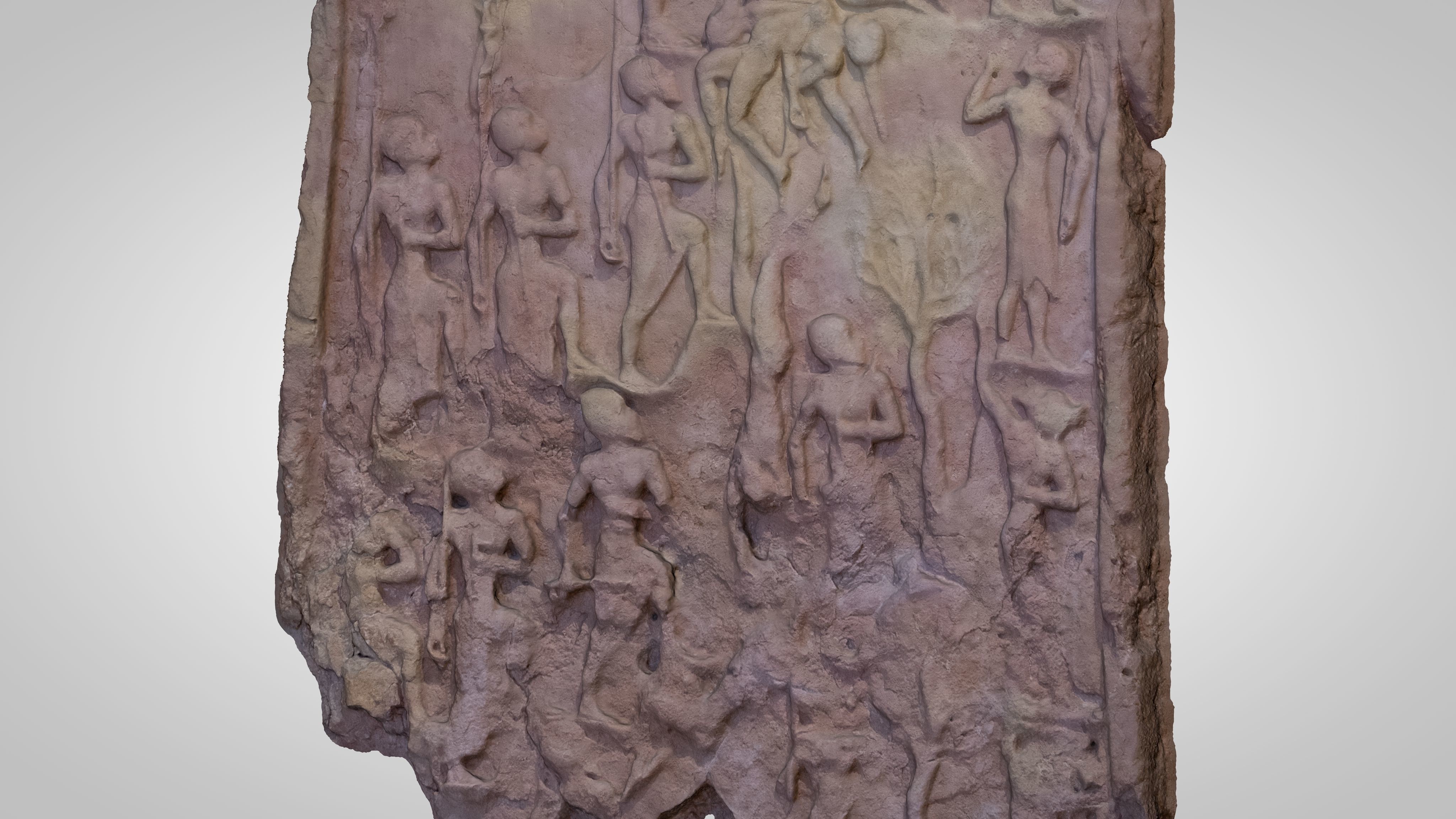 Assyrian - The Victory Stele of King Naram-Sin 3D model_9