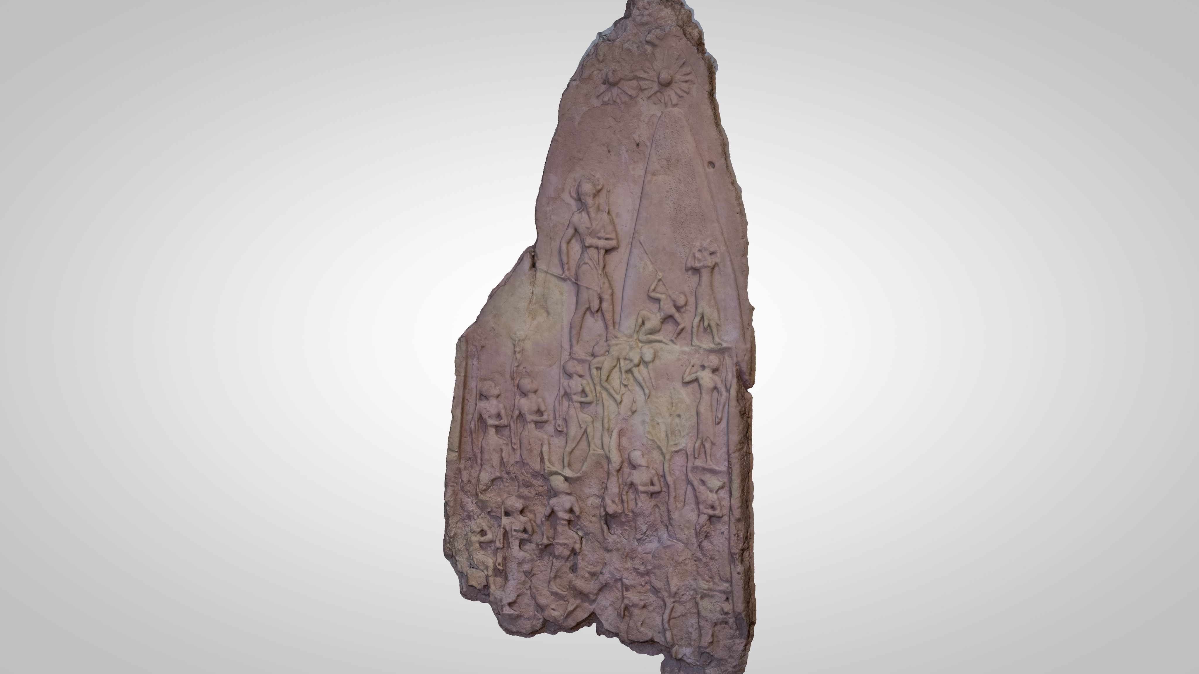 Assyrian - The Victory Stele of King Naram-Sin 3D model_5