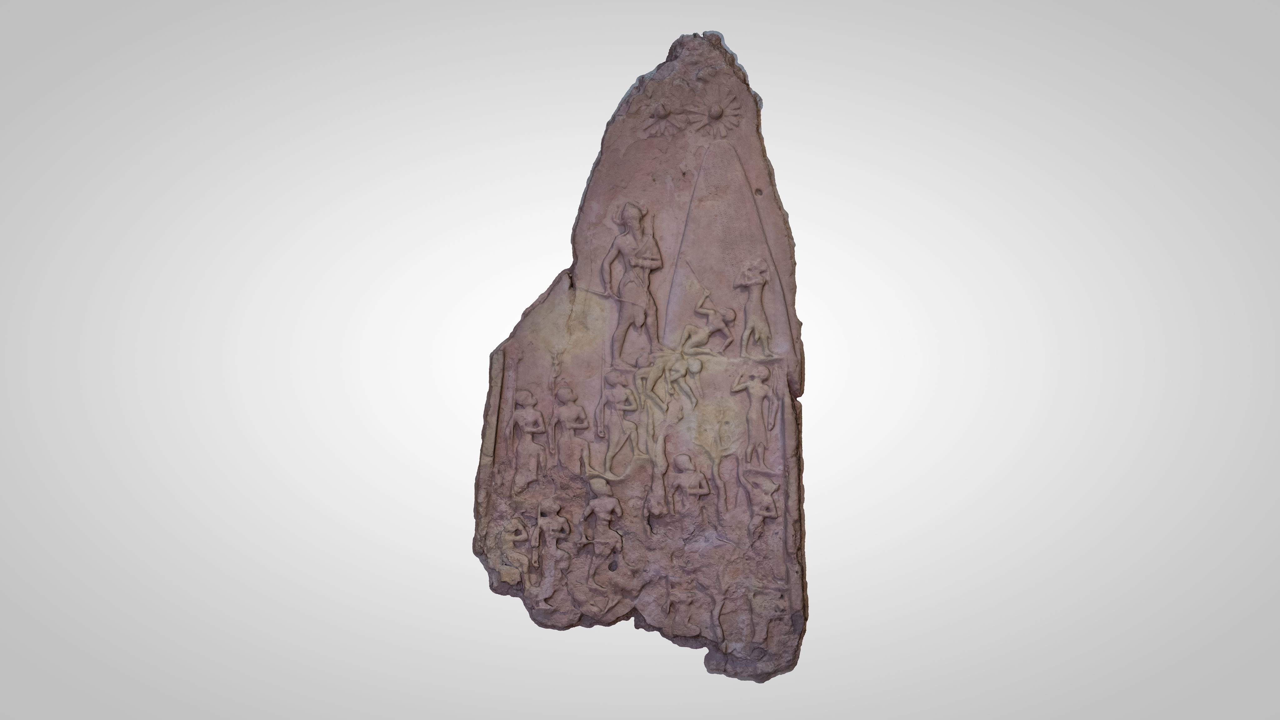Assyrian - The Victory Stele of King Naram-Sin 3D model_29