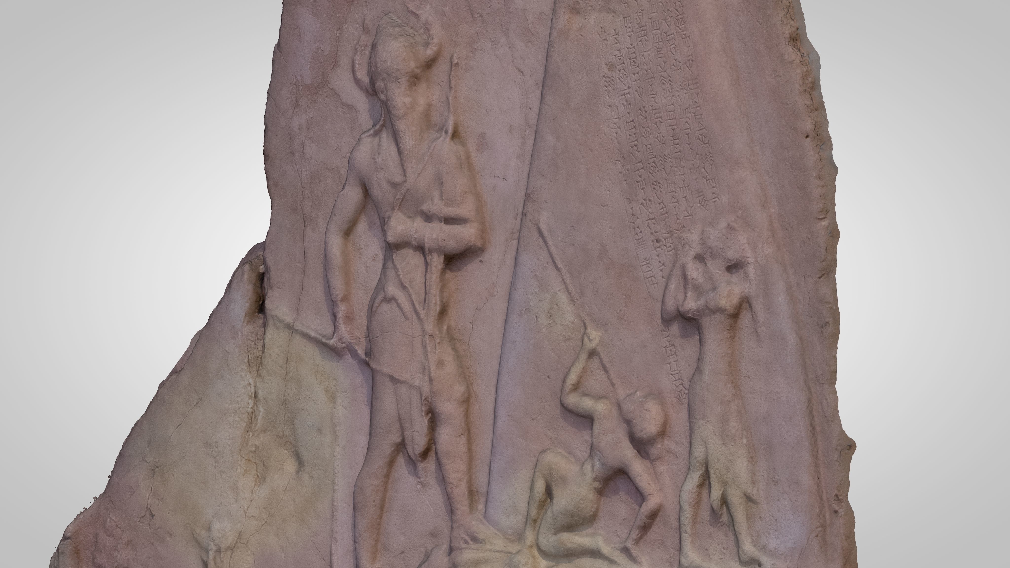 Assyrian - The Victory Stele of King Naram-Sin 3D model_15