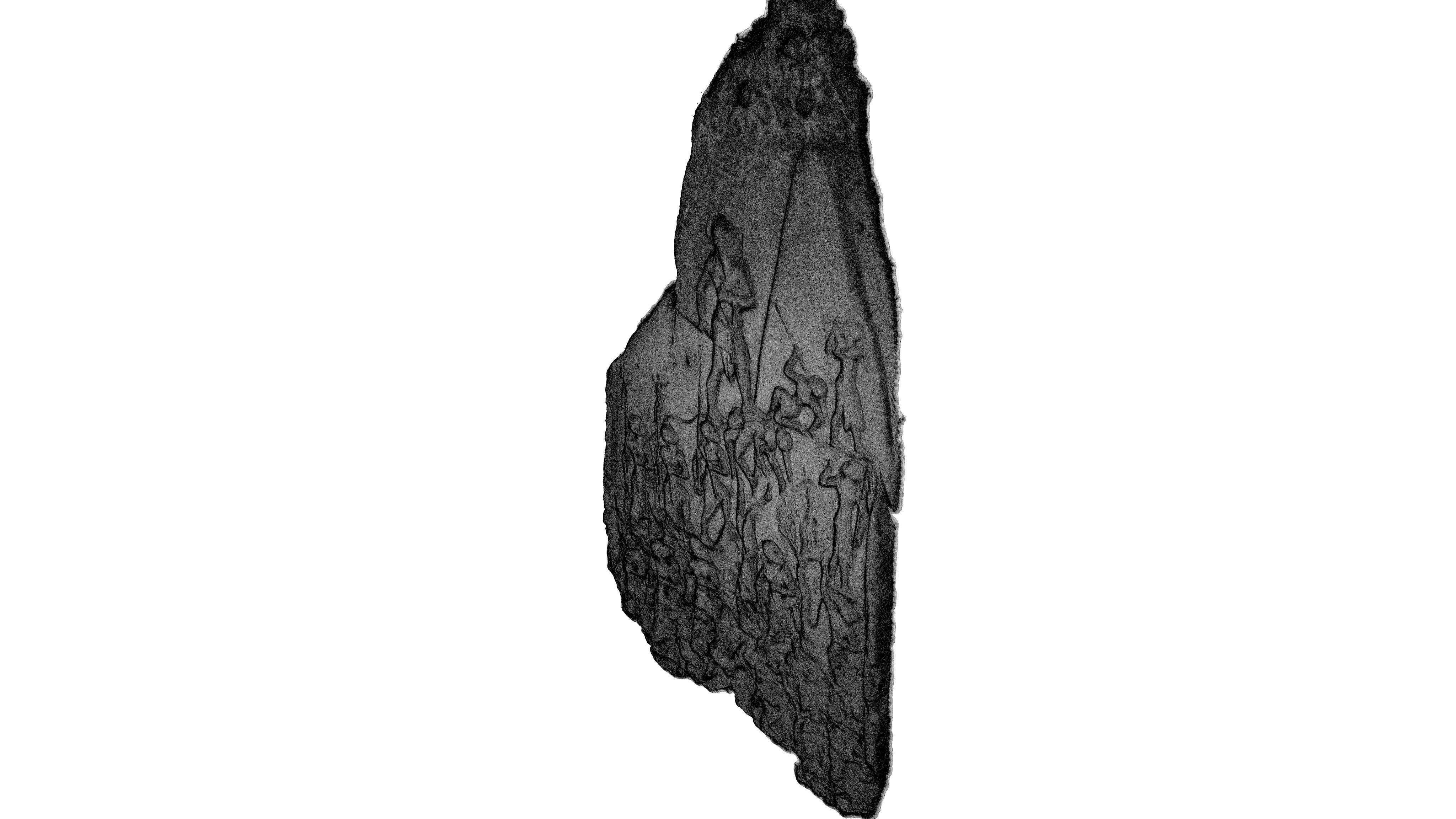 Assyrian - The Victory Stele of King Naram-Sin 3D model_26