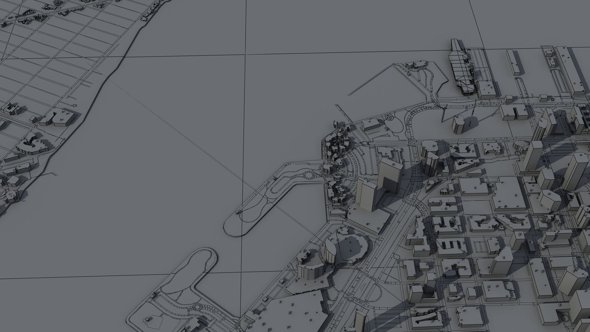 Military Naval Base Low-poly 3D model_34