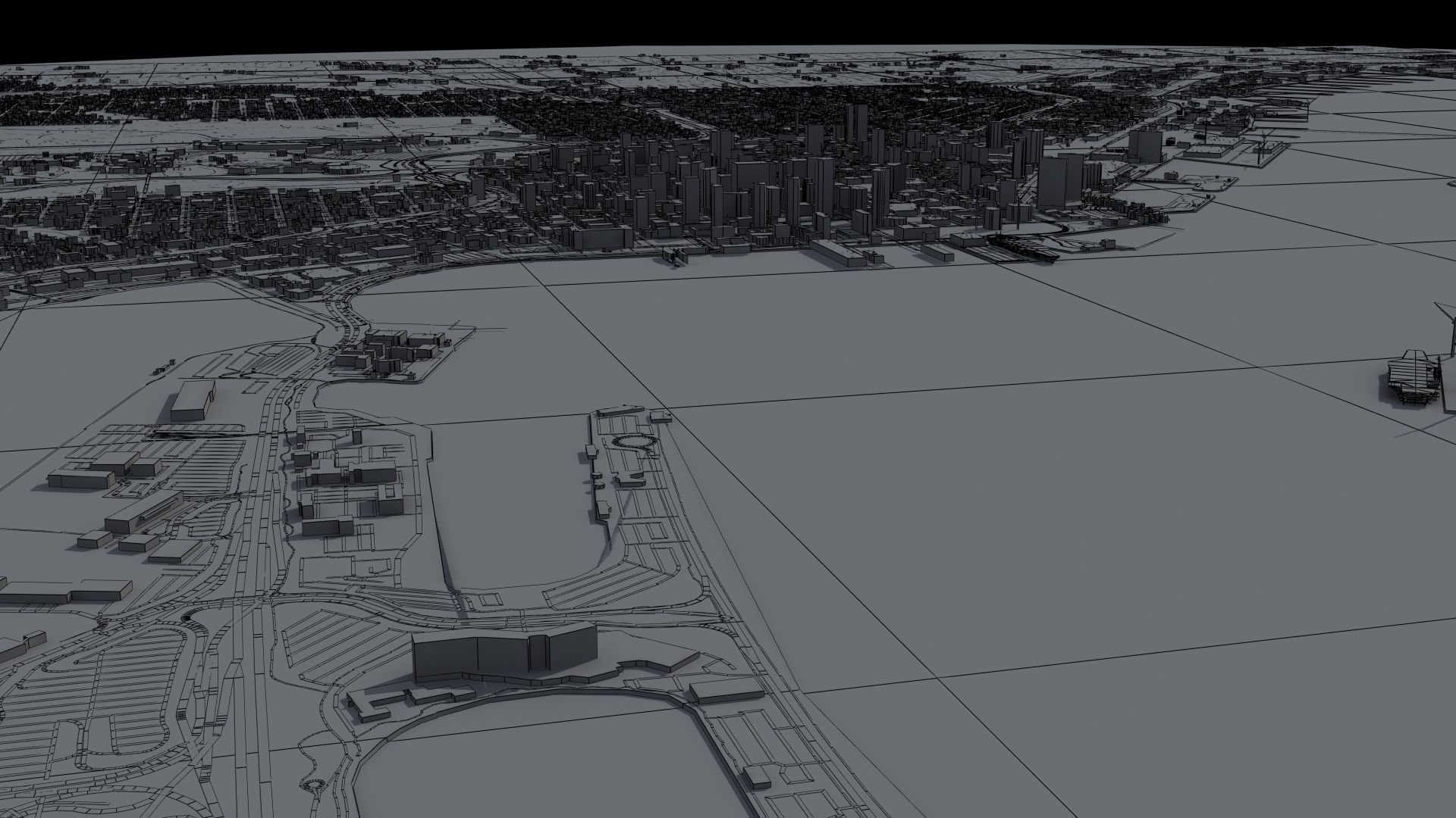 Military Naval Base Low-poly 3D model_57