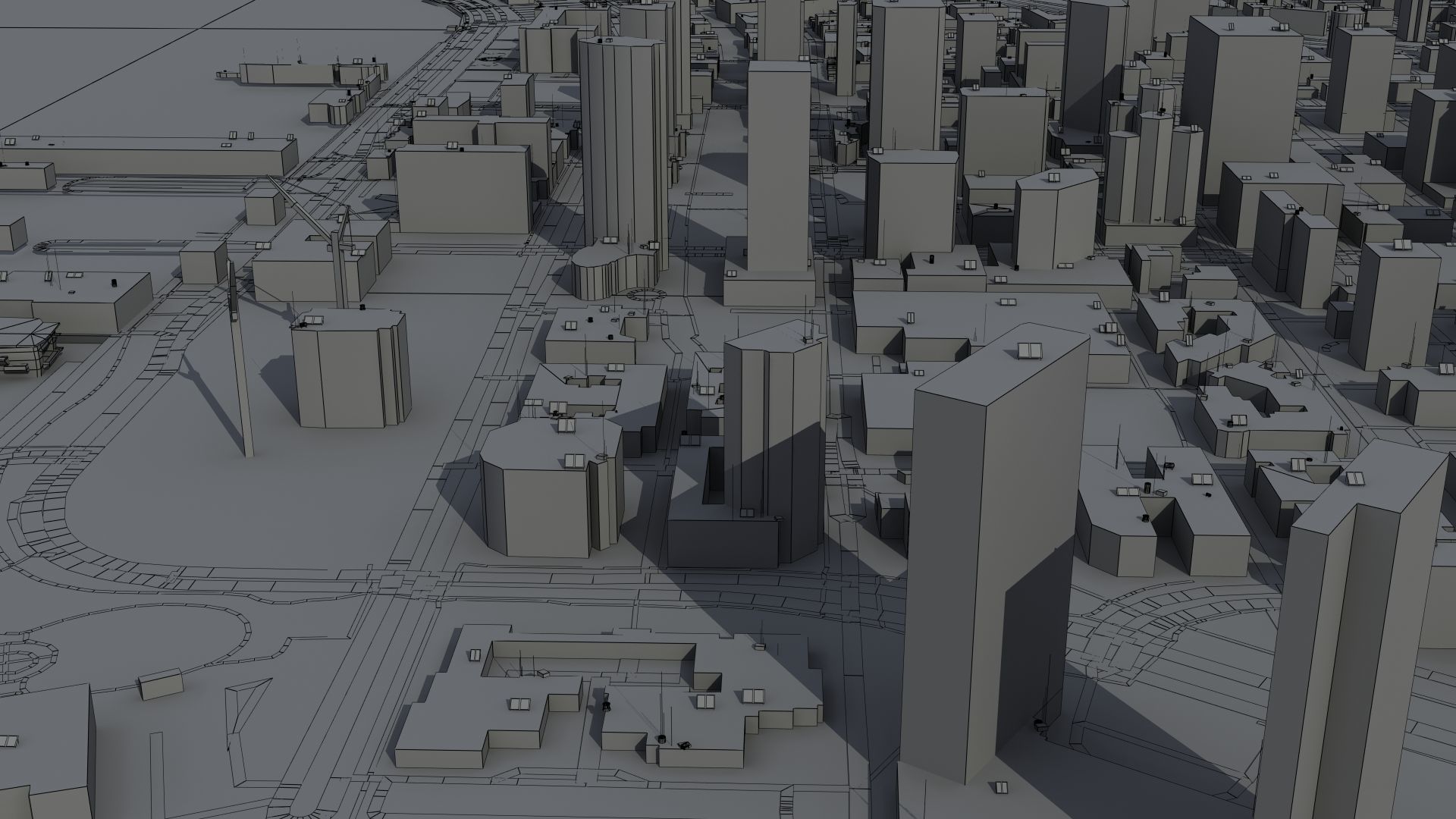 Military Naval Base Low-poly 3D model_46